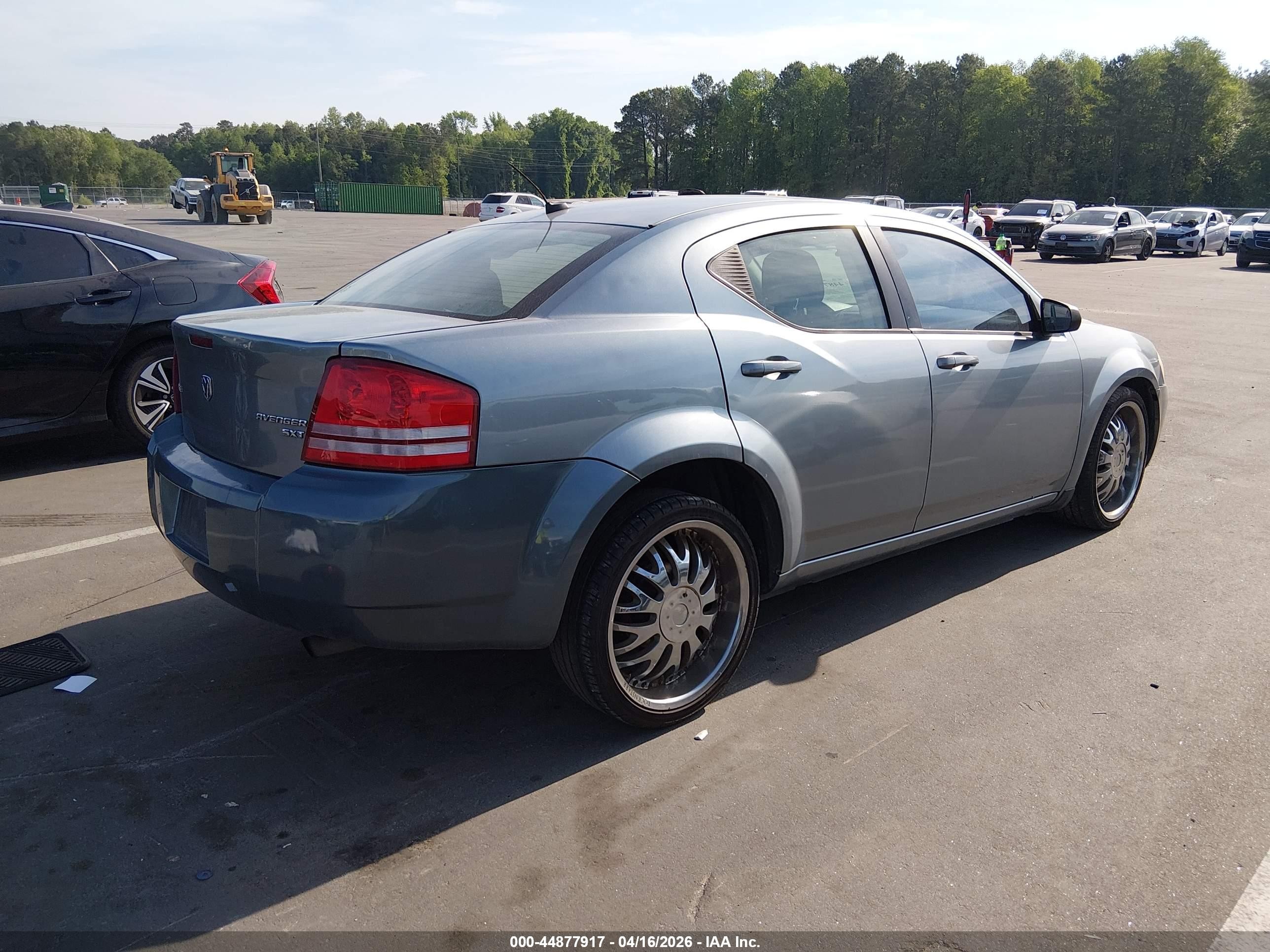 2010 Dodge Avenger Sxt Silver vin: 1B3CC4FB9AN181710
