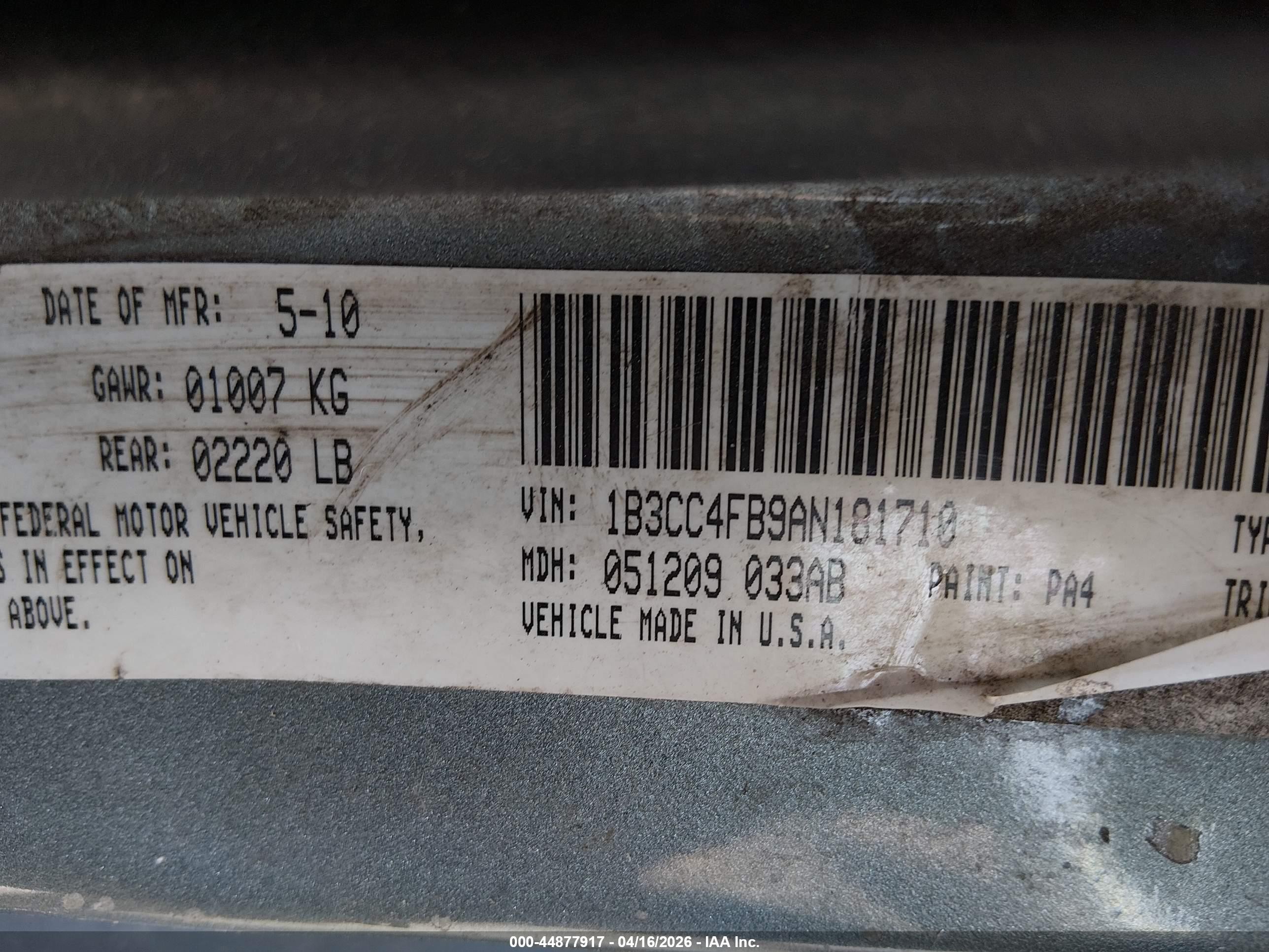 2010 Dodge Avenger Sxt Silver vin: 1B3CC4FB9AN181710