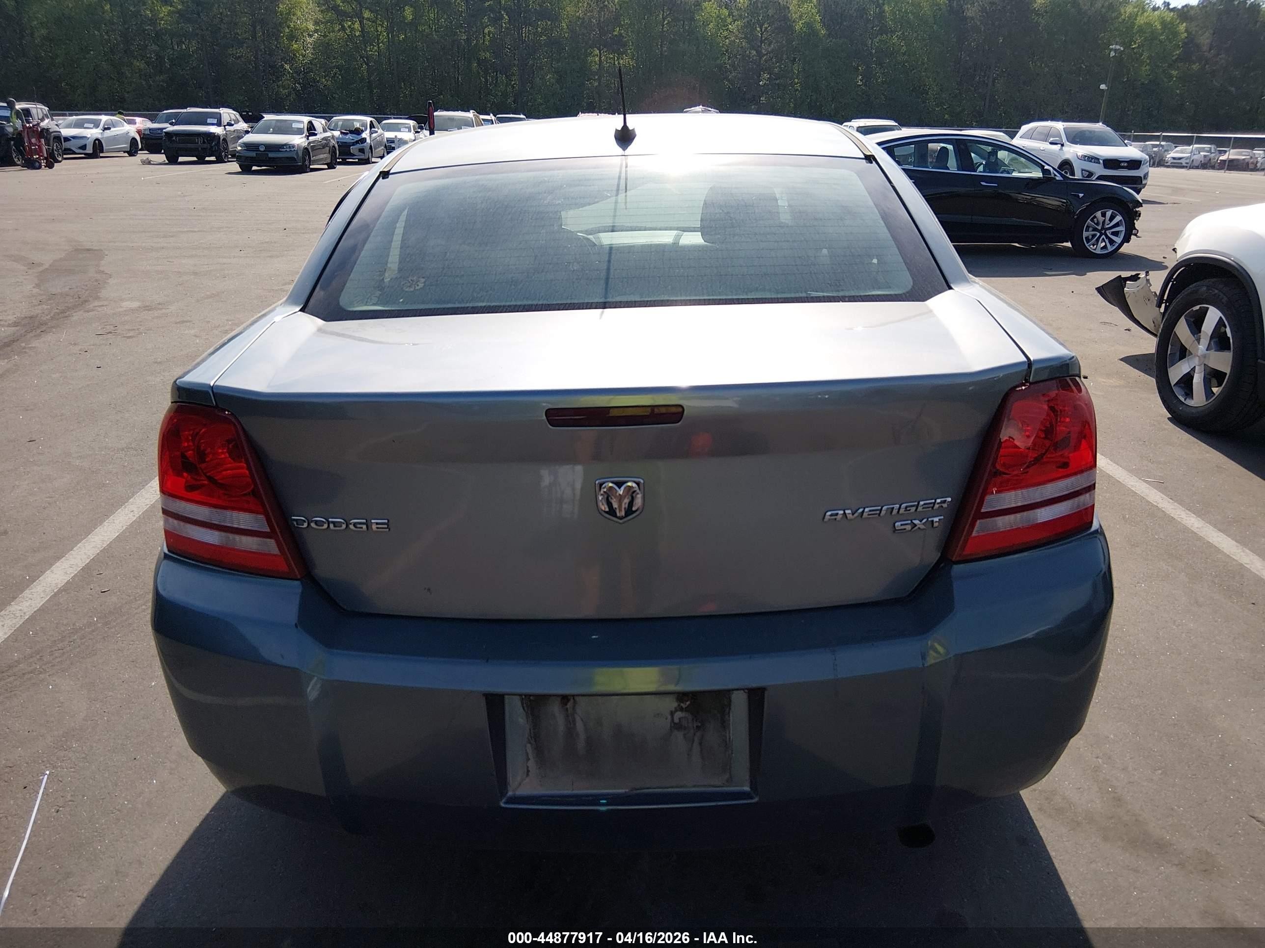 2010 Dodge Avenger Sxt Silver vin: 1B3CC4FB9AN181710