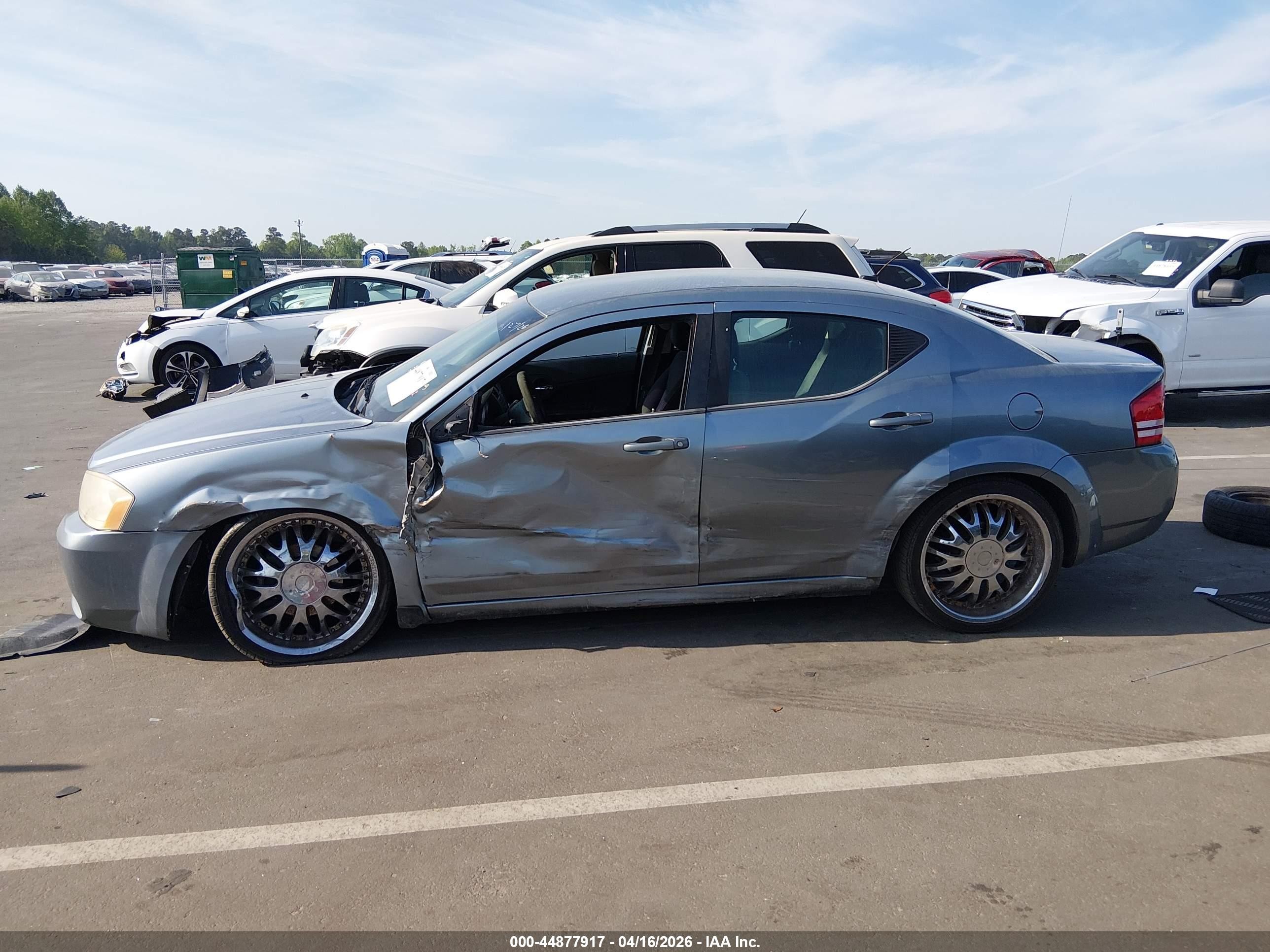 2010 Dodge Avenger Sxt Silver vin: 1B3CC4FB9AN181710