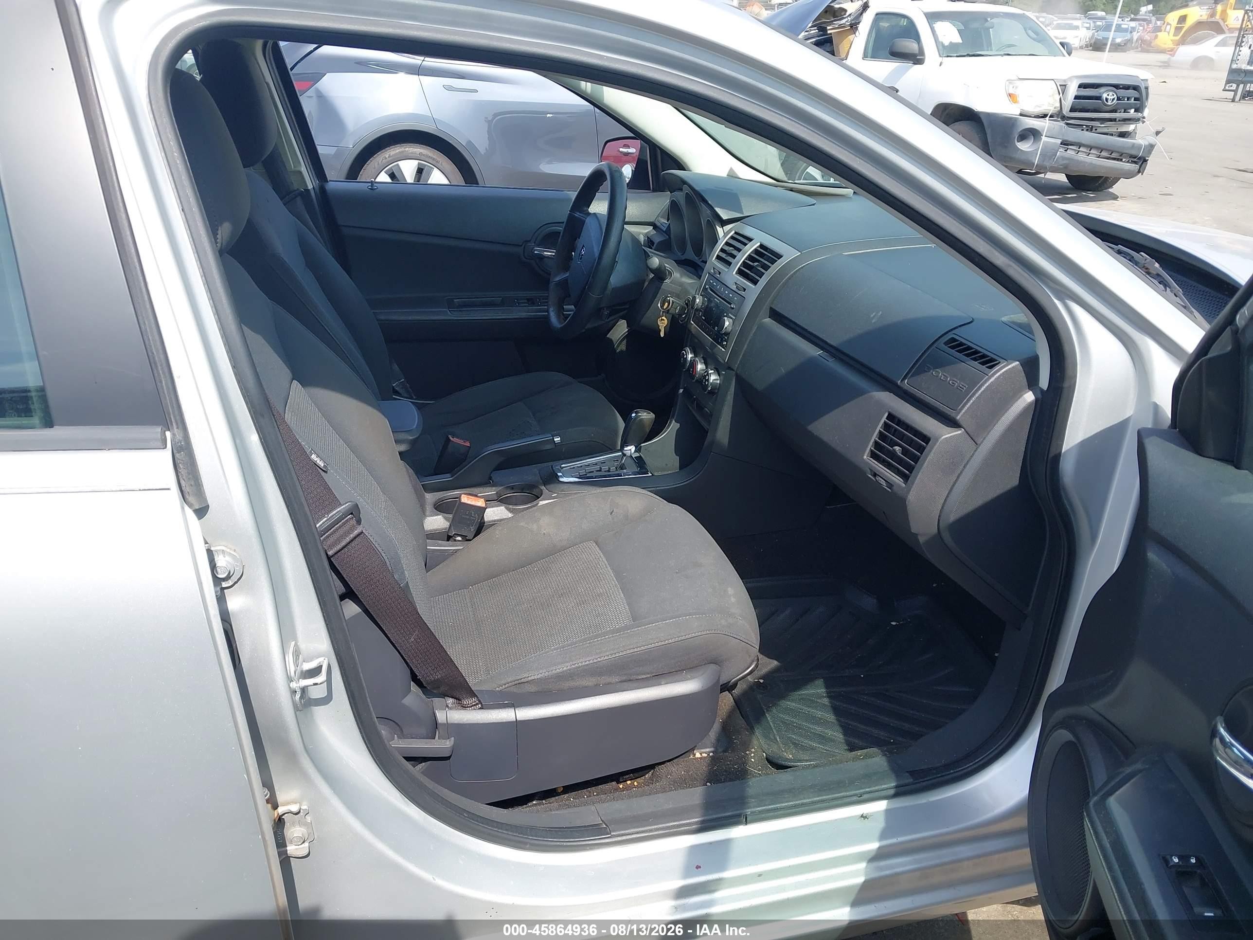 2010 Dodge Avenger Sxt Silver vin: 1B3CC4FBXAN174748