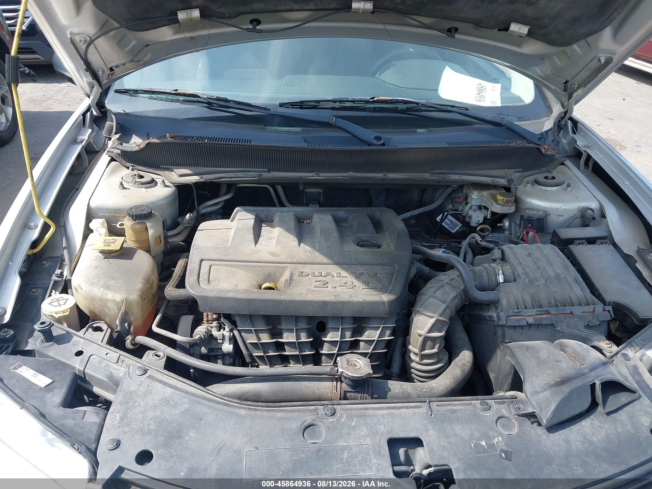 2010 Dodge Avenger Sxt Silver vin: 1B3CC4FBXAN174748