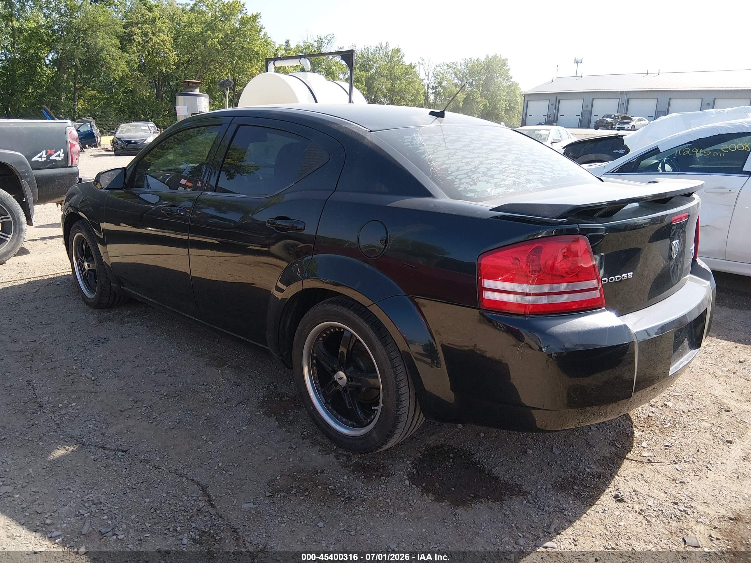 2010 Dodge Avenger R/t Черный vin: 1B3CC5FB0AN236051