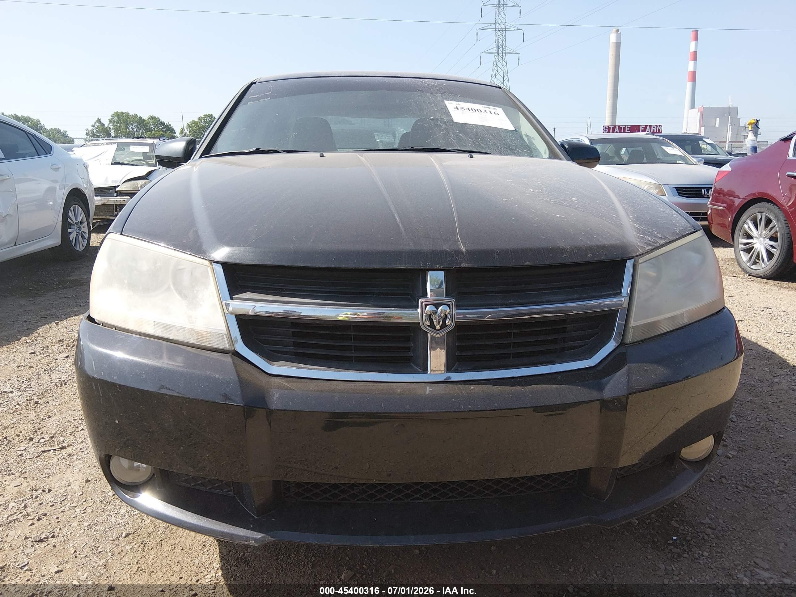2010 Dodge Avenger R/t Черный vin: 1B3CC5FB0AN236051