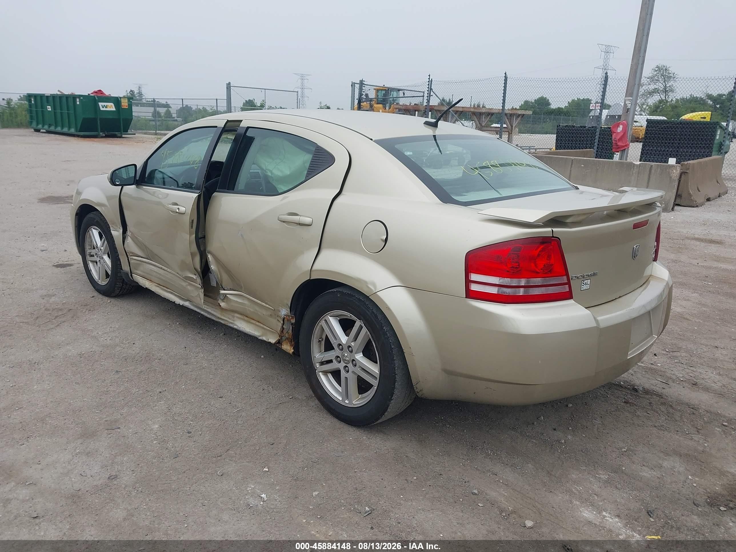 2010 Dodge Avenger R/t Tan vin: 1B3CC5FB2AN134945