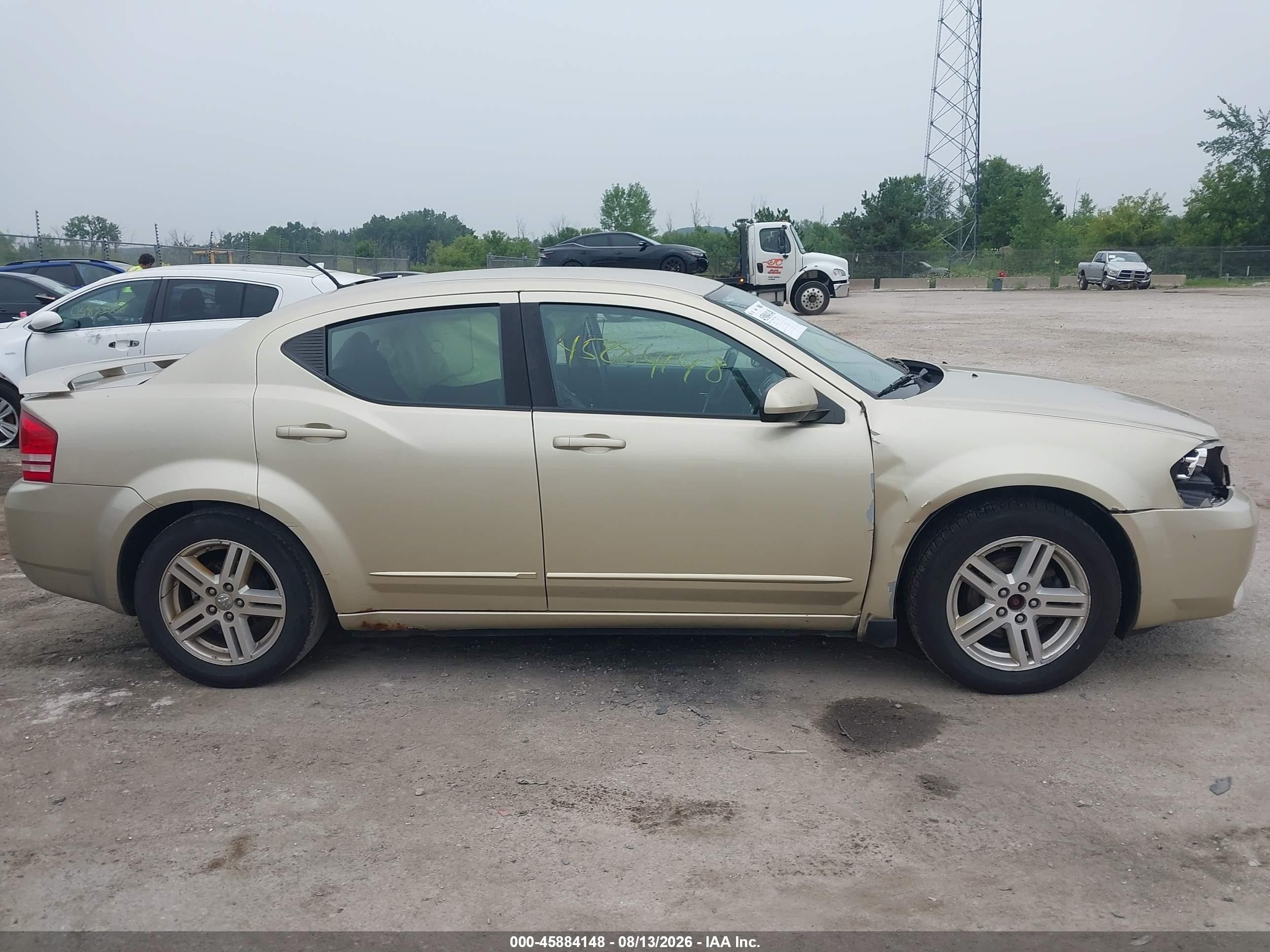 2010 Dodge Avenger R/t Tan vin: 1B3CC5FB2AN134945