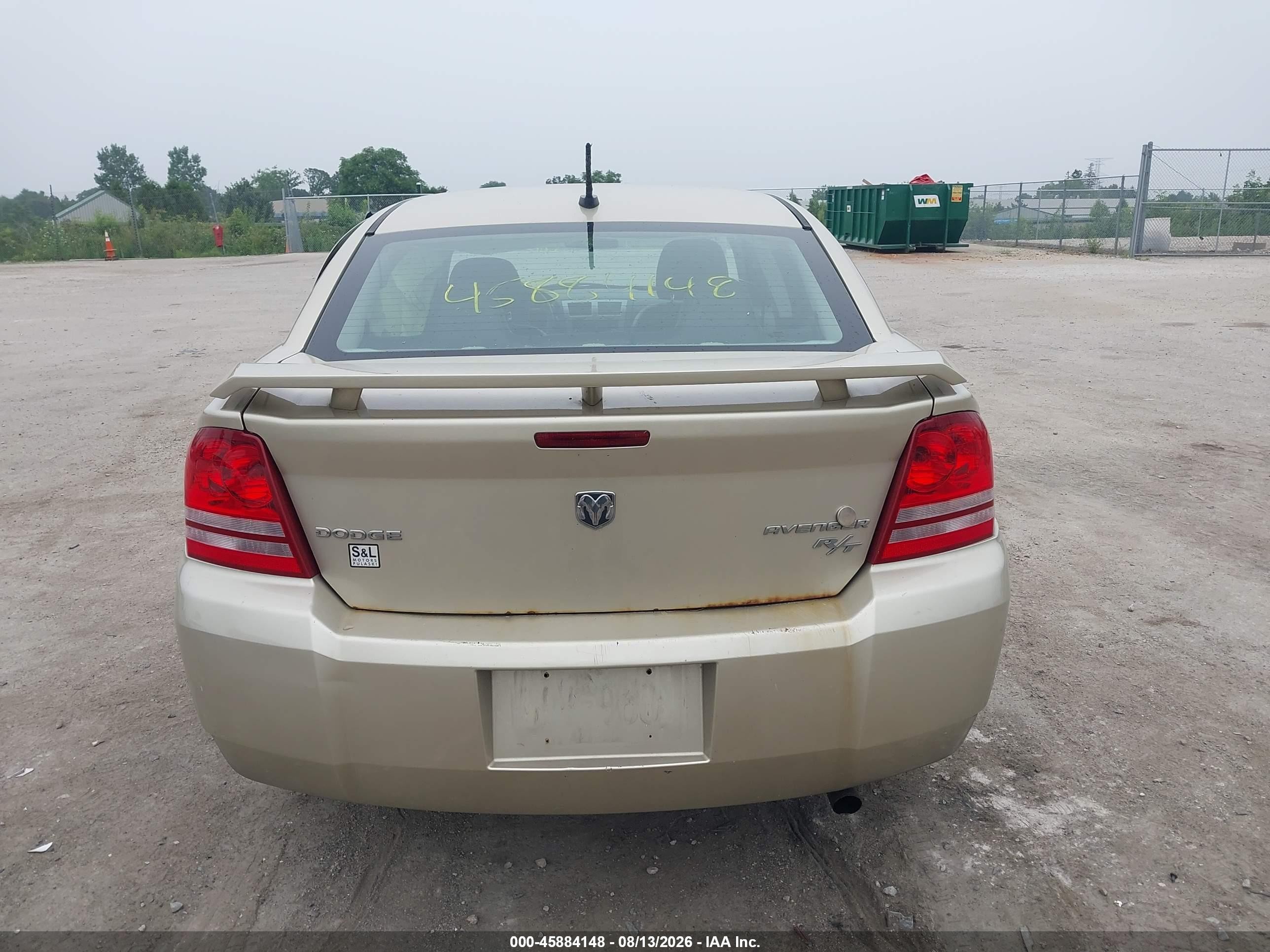 2010 Dodge Avenger R/t Tan vin: 1B3CC5FB2AN134945