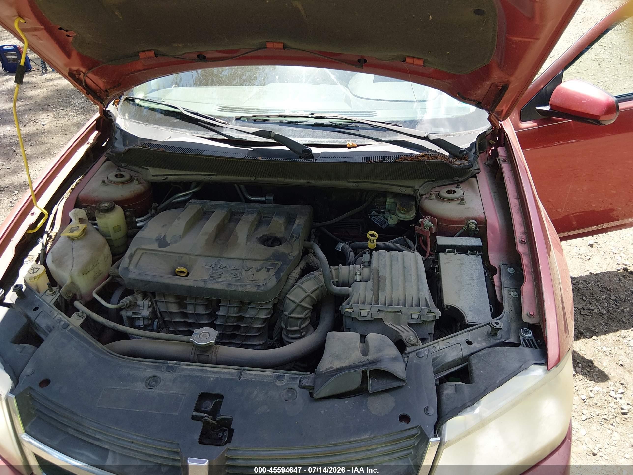 2010 Dodge Avenger R/t Red vin: 1B3CC5FB3AN129186