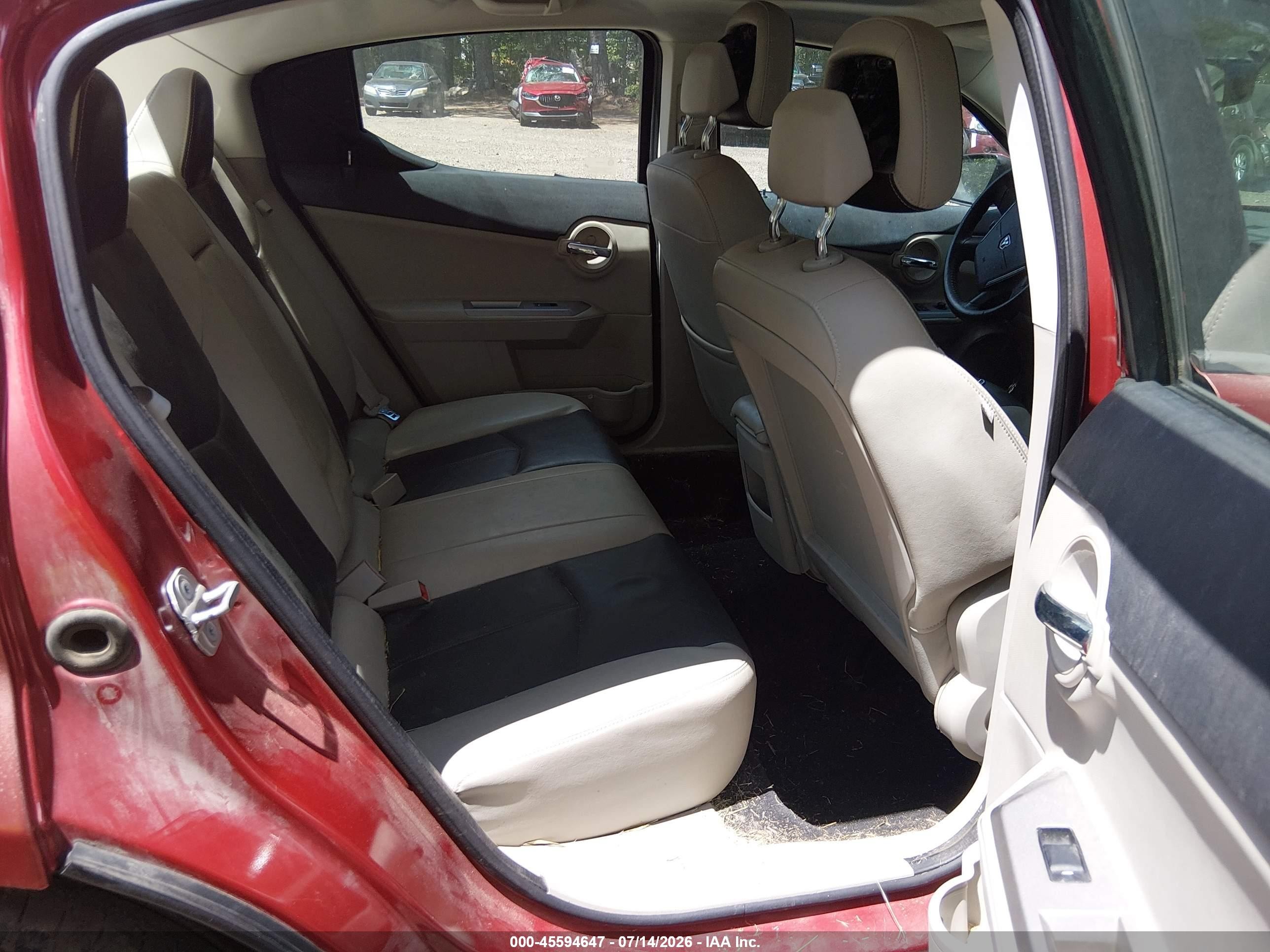 2010 Dodge Avenger R/t Red vin: 1B3CC5FB3AN129186