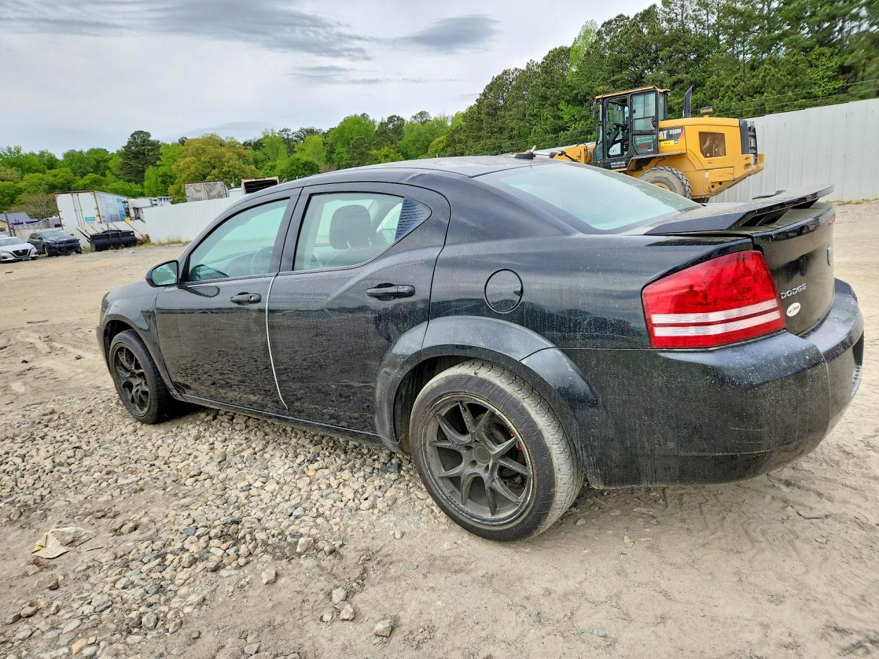 2010 Dodge Avenger R Black vin: 1B3CC5FB4AN134655
