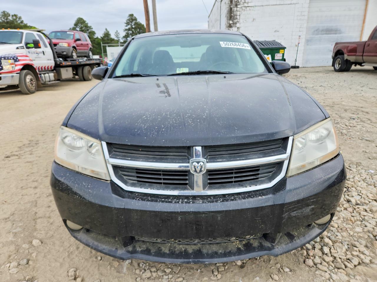 2010 Dodge Avenger R Black vin: 1B3CC5FB4AN134655
