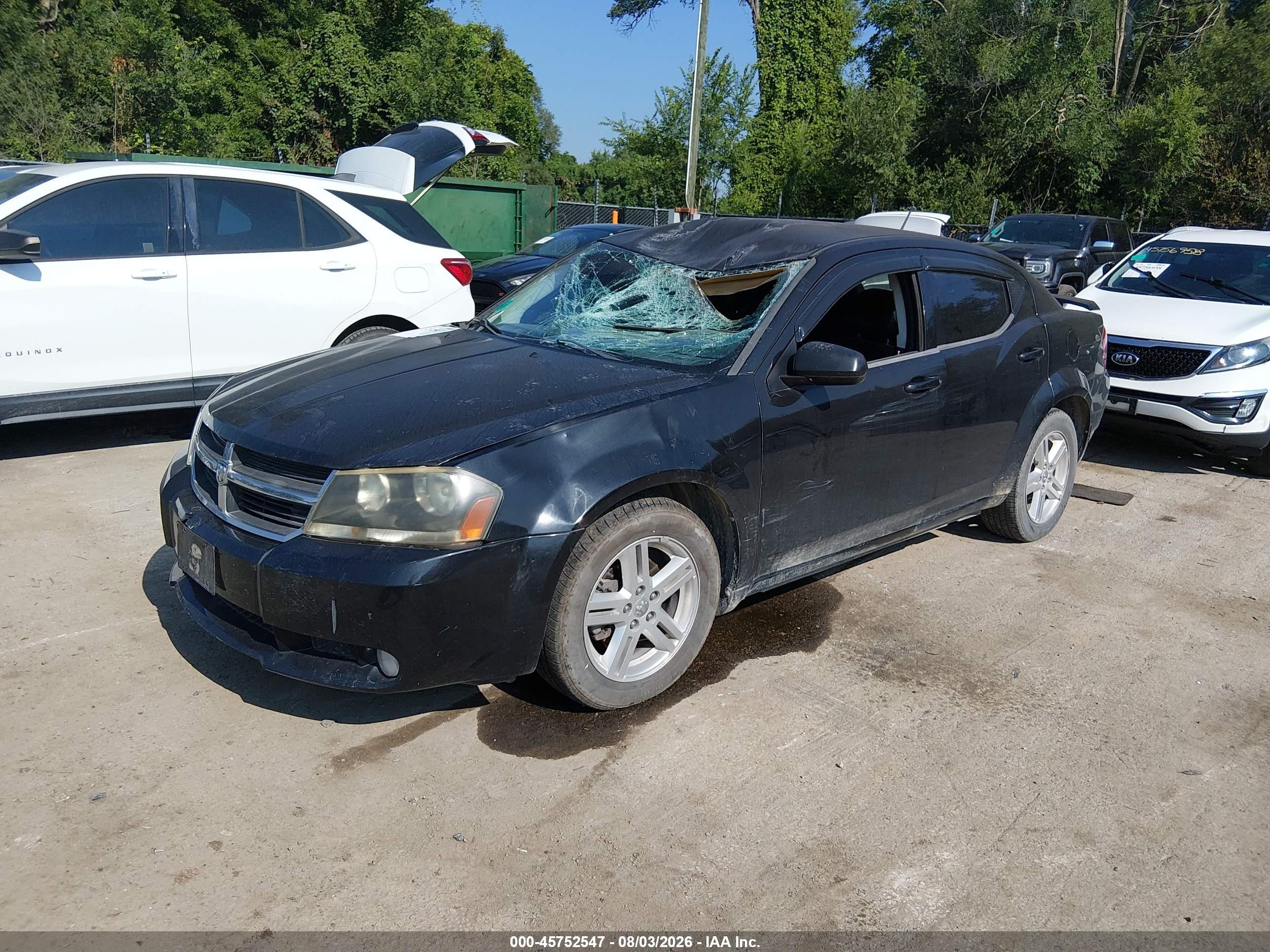 2010 Dodge Avenger R/t Black vin: 1B3CC5FB4AN184097