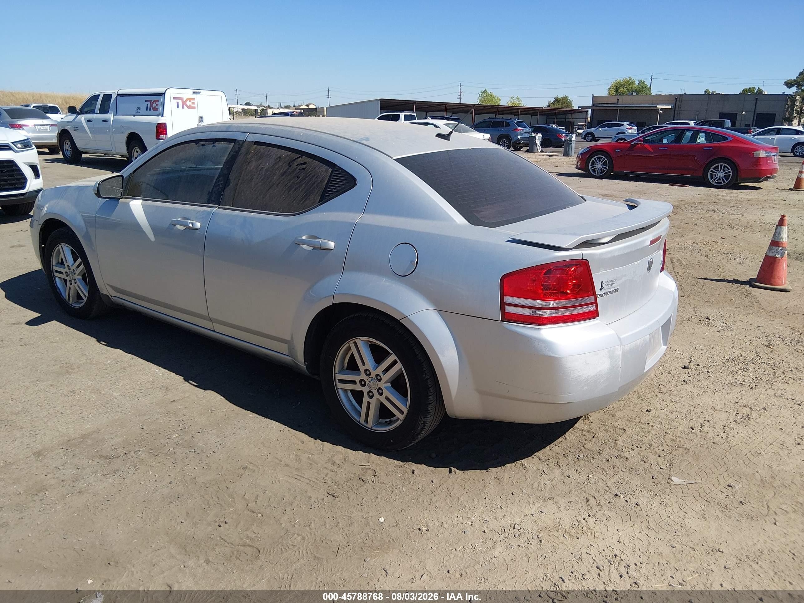 2010 Dodge Avenger R/t Silver vin: 1B3CC5FB4AN203795