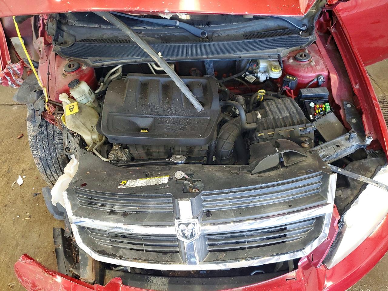 2010 Dodge Avenger R/t Red vin: 1B3CC5FB5AN218709