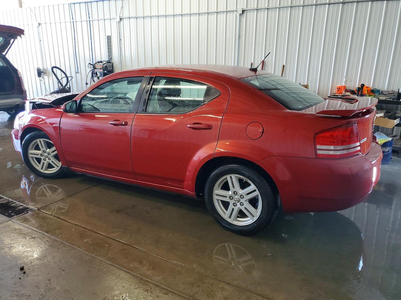 2010 Dodge Avenger R/t Red vin: 1B3CC5FB5AN218709