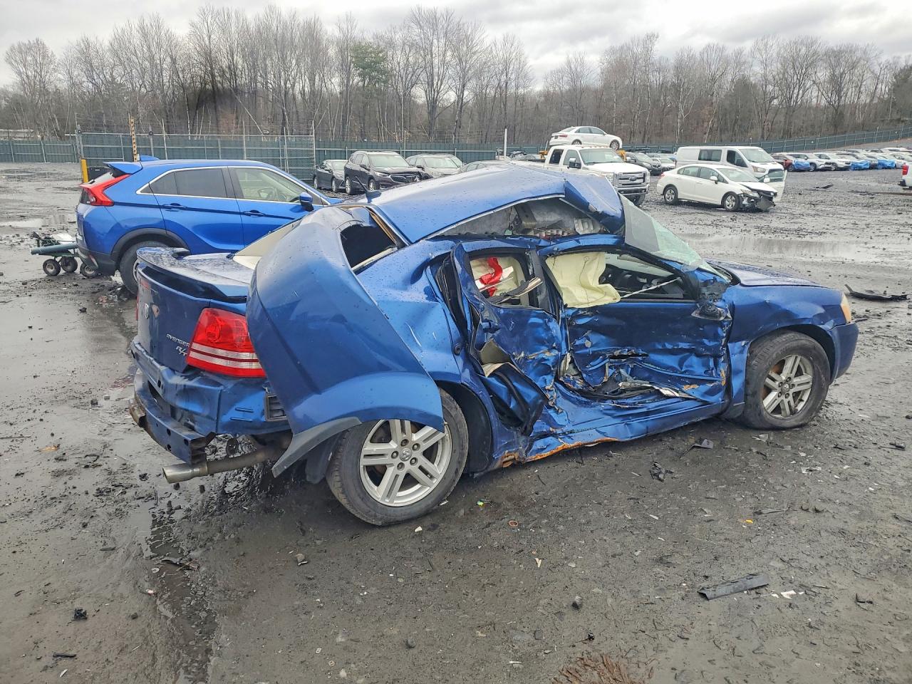 2010 Dodge Avenger R Blue vin: 1B3CC5FB6AN141610