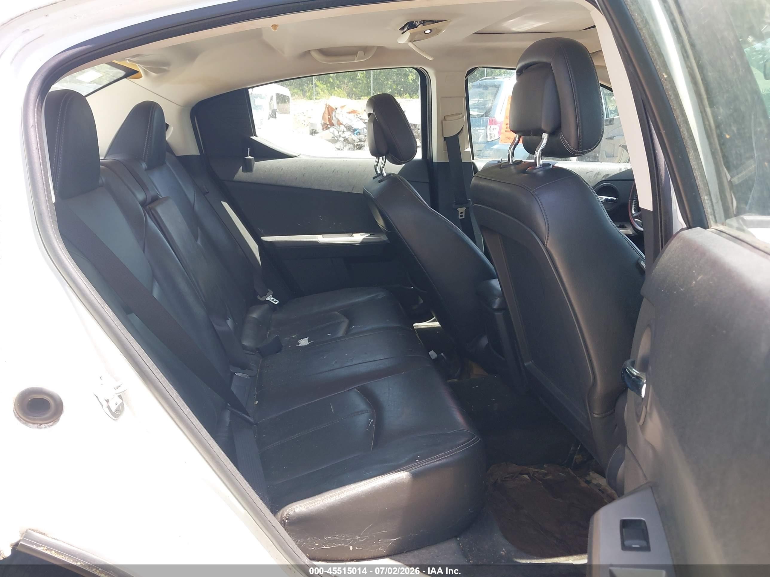 2010 Dodge Avenger R/t White vin: 1B3CC5FB9AN156490