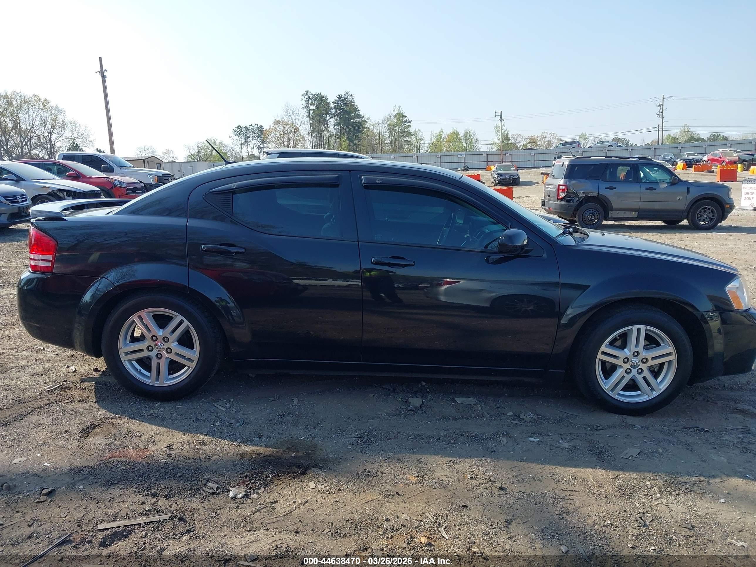 2010 Dodge Avenger R/t Black vin: 1B3CC5FBXAN130304