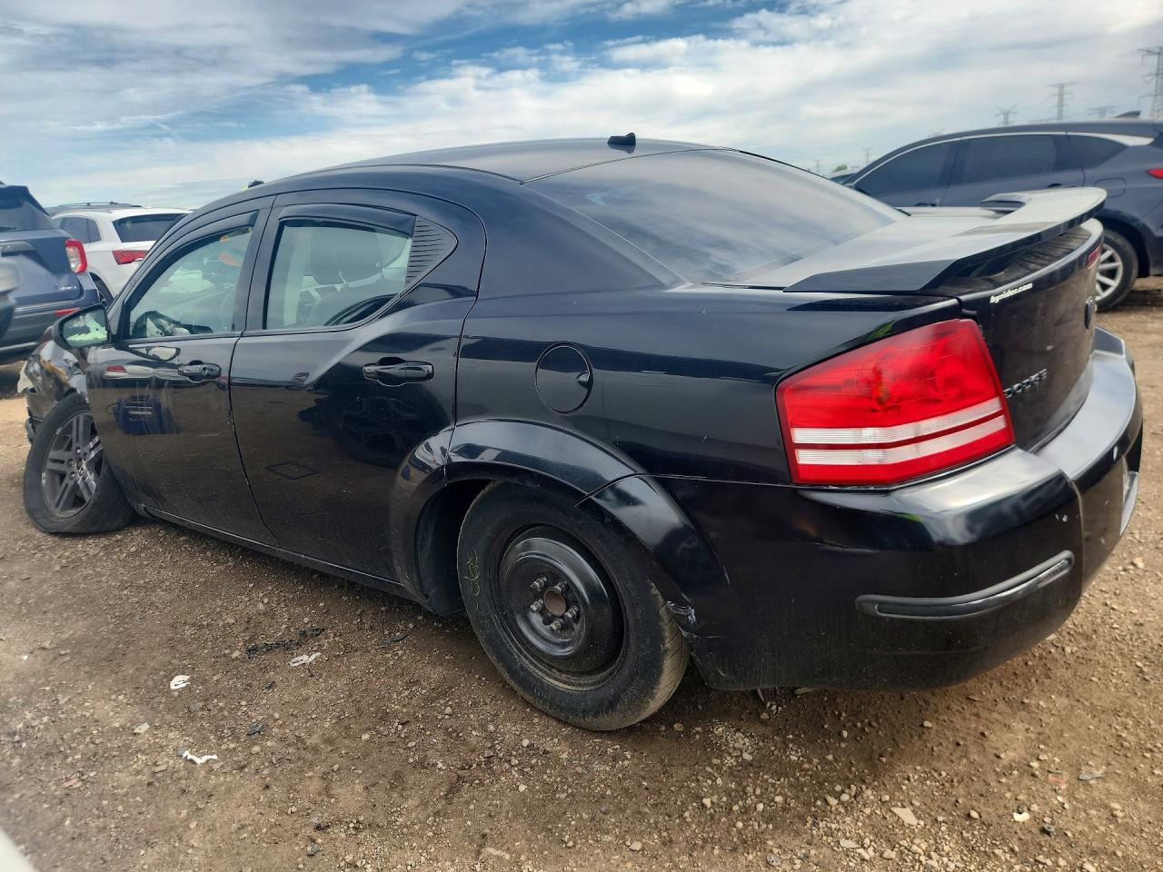 2010 Dodge Avenger R Черный vin: 1B3CC5FBXAN184184