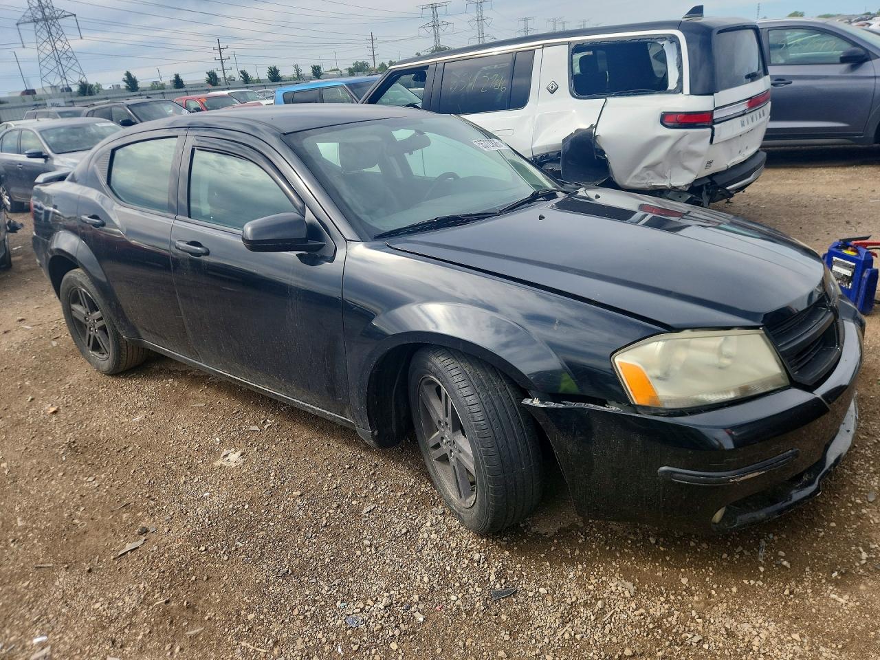 2010 Dodge Avenger R Черный vin: 1B3CC5FBXAN184184