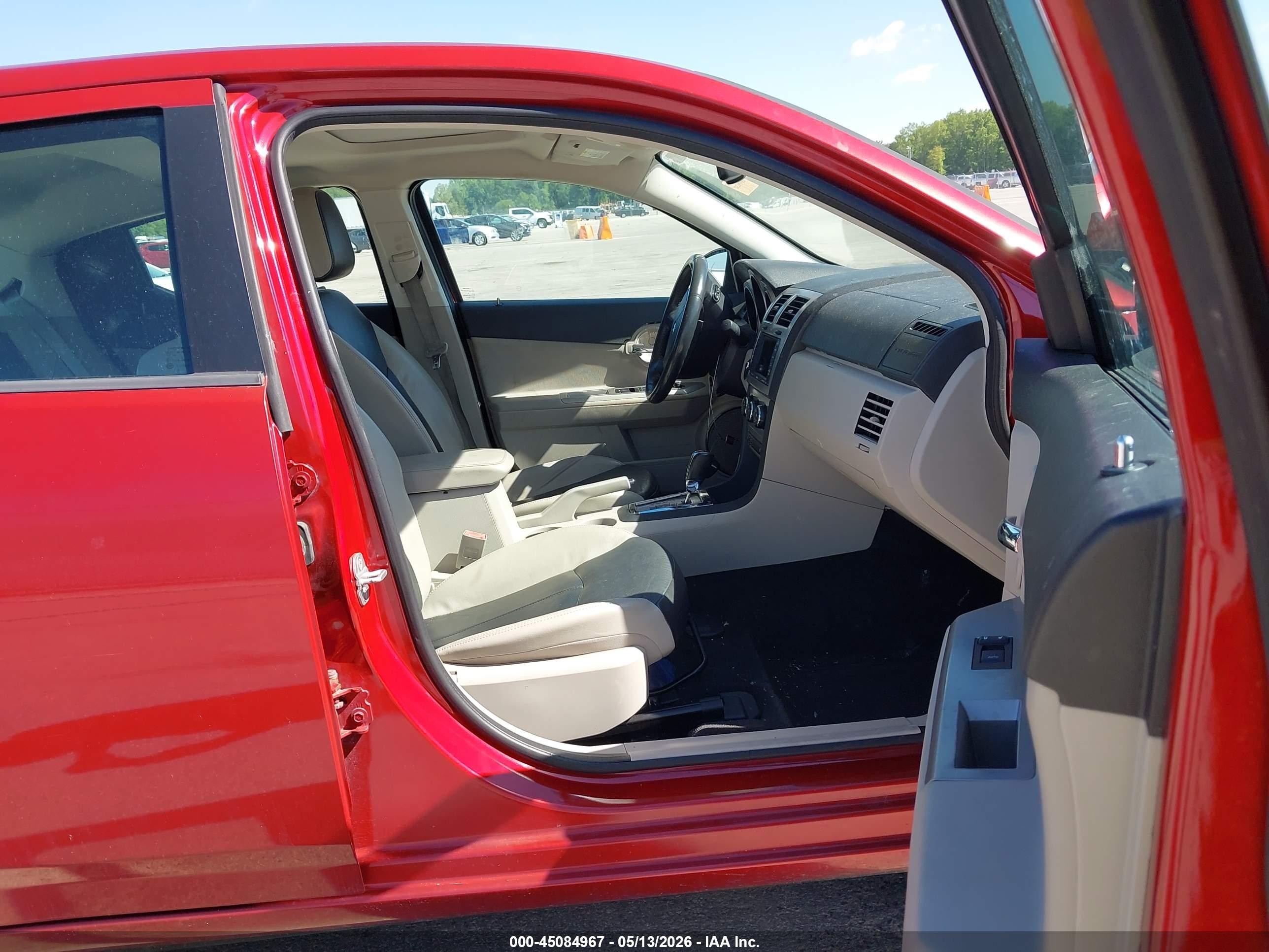 2010 Dodge Avenger R/t Red vin: 1B3CC5FV0AN159238