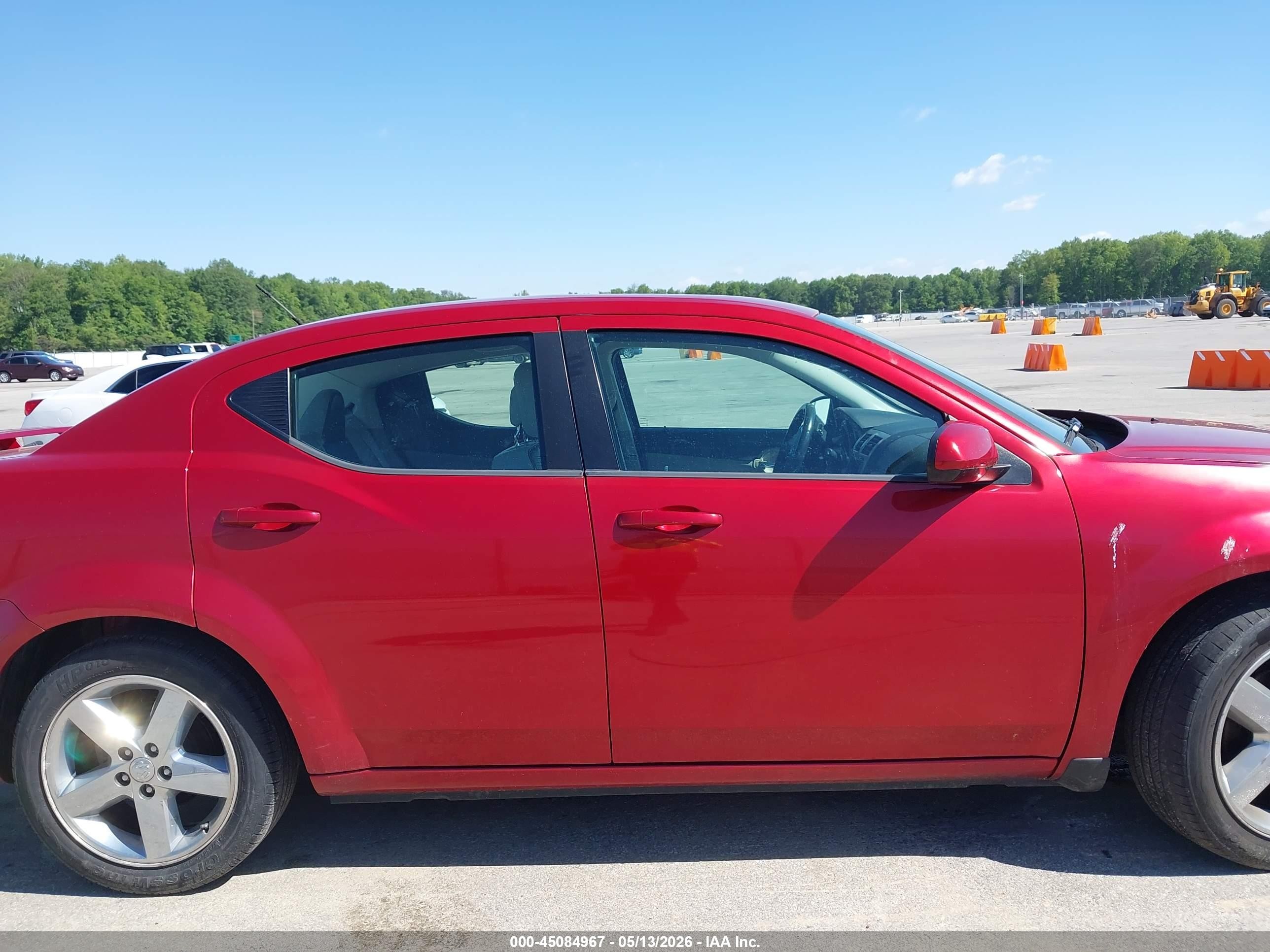 2010 Dodge Avenger R/t Red vin: 1B3CC5FV0AN159238