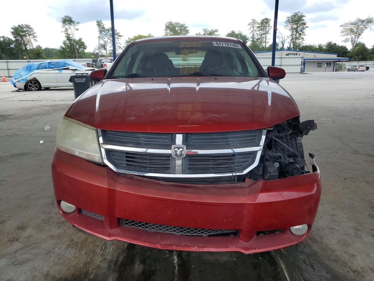 2010 Dodge Avenger R/t Red vin: 1B3CC5FV5AN118975