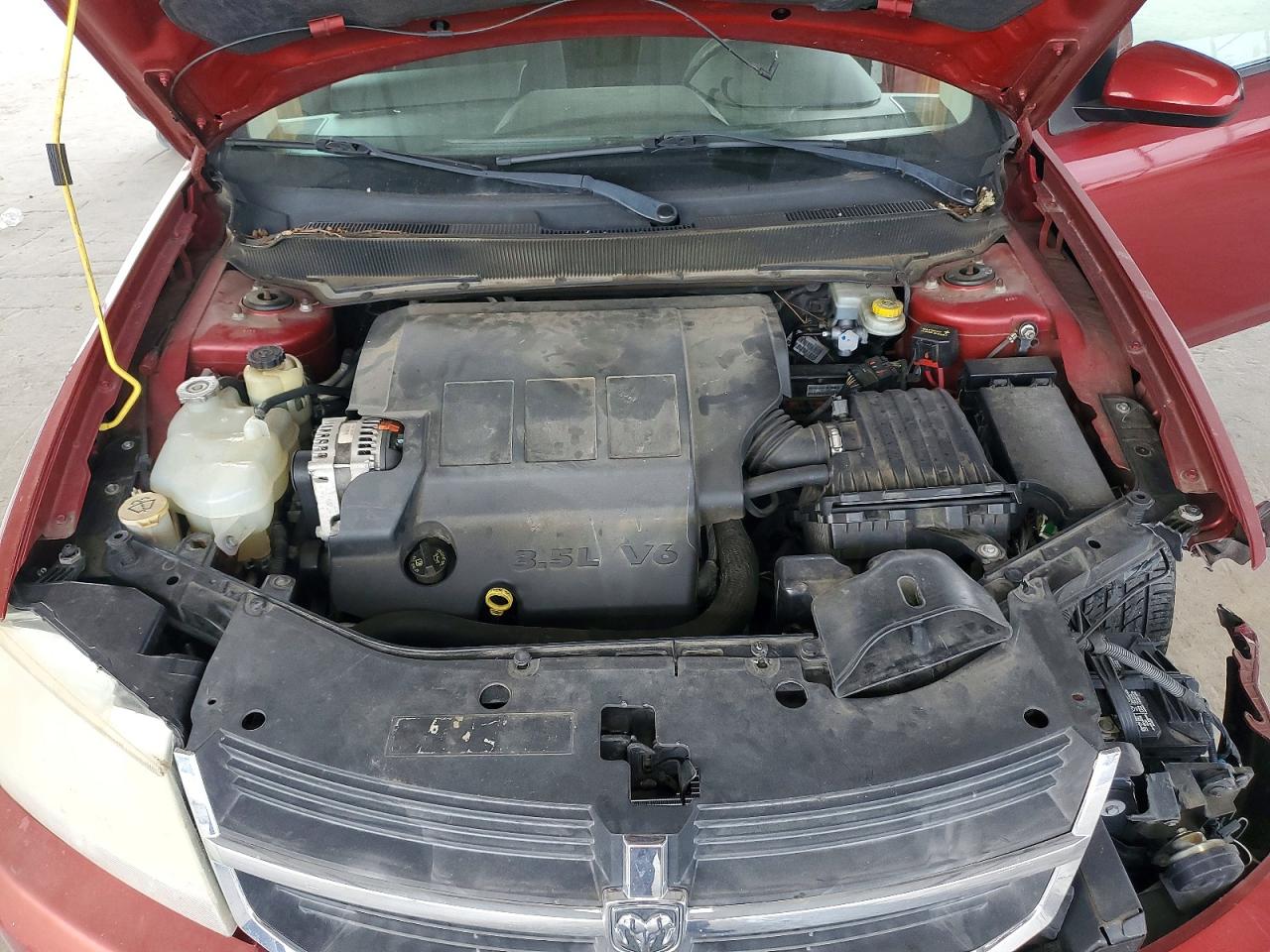 2010 Dodge Avenger R/t Red vin: 1B3CC5FV5AN118975