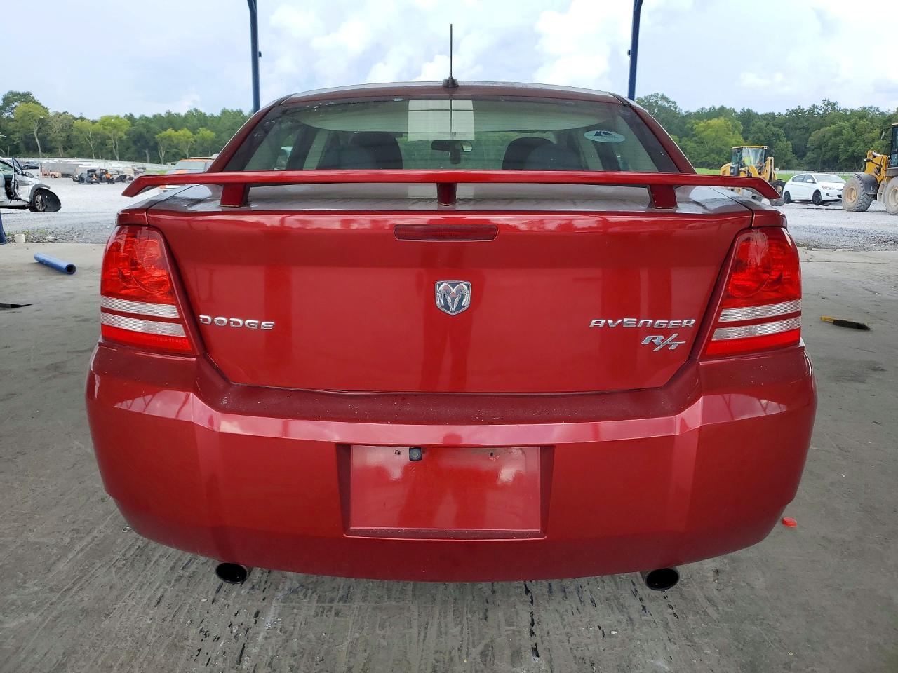 2010 Dodge Avenger R/t Red vin: 1B3CC5FV5AN118975