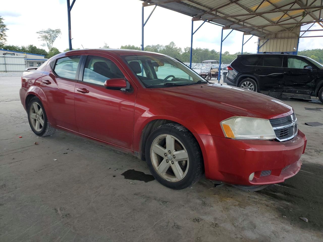 2010 Dodge Avenger R/t Red vin: 1B3CC5FV5AN118975