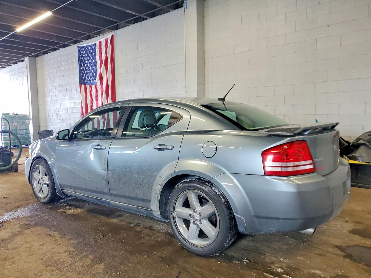 2010 Dodge Avenger R Gray vin: 1B3CC5FV6AN130391