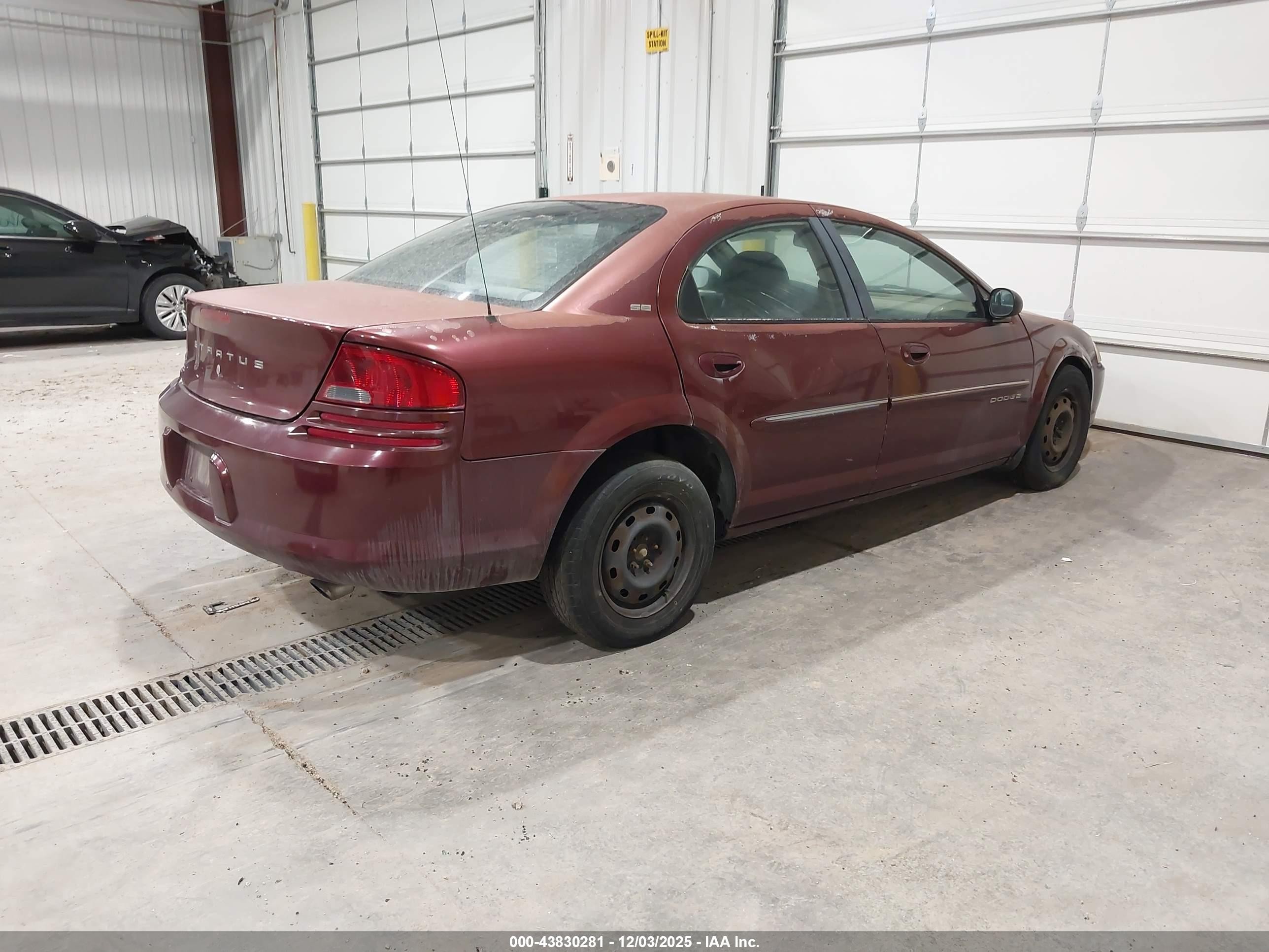 2001 Dodge Stratus Se Red vin: 1B3EJ46UX1N581744