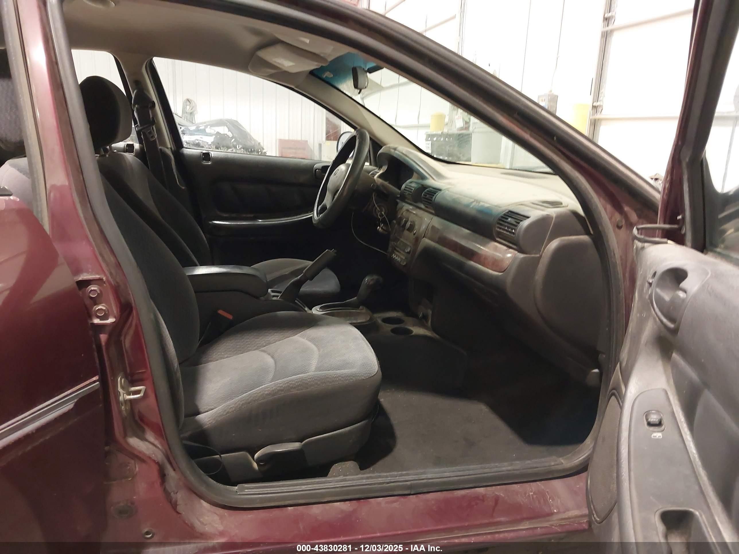 2001 Dodge Stratus Se Red vin: 1B3EJ46UX1N581744