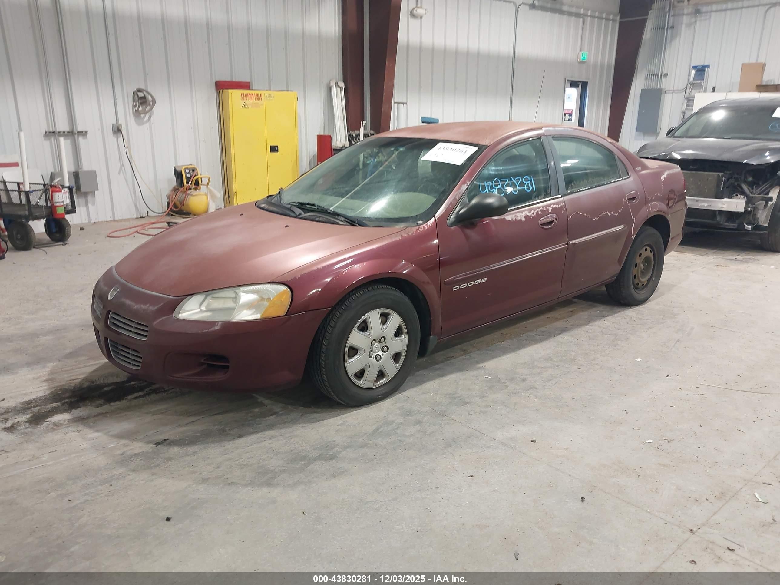 2001 Dodge Stratus Se Red vin: 1B3EJ46UX1N581744