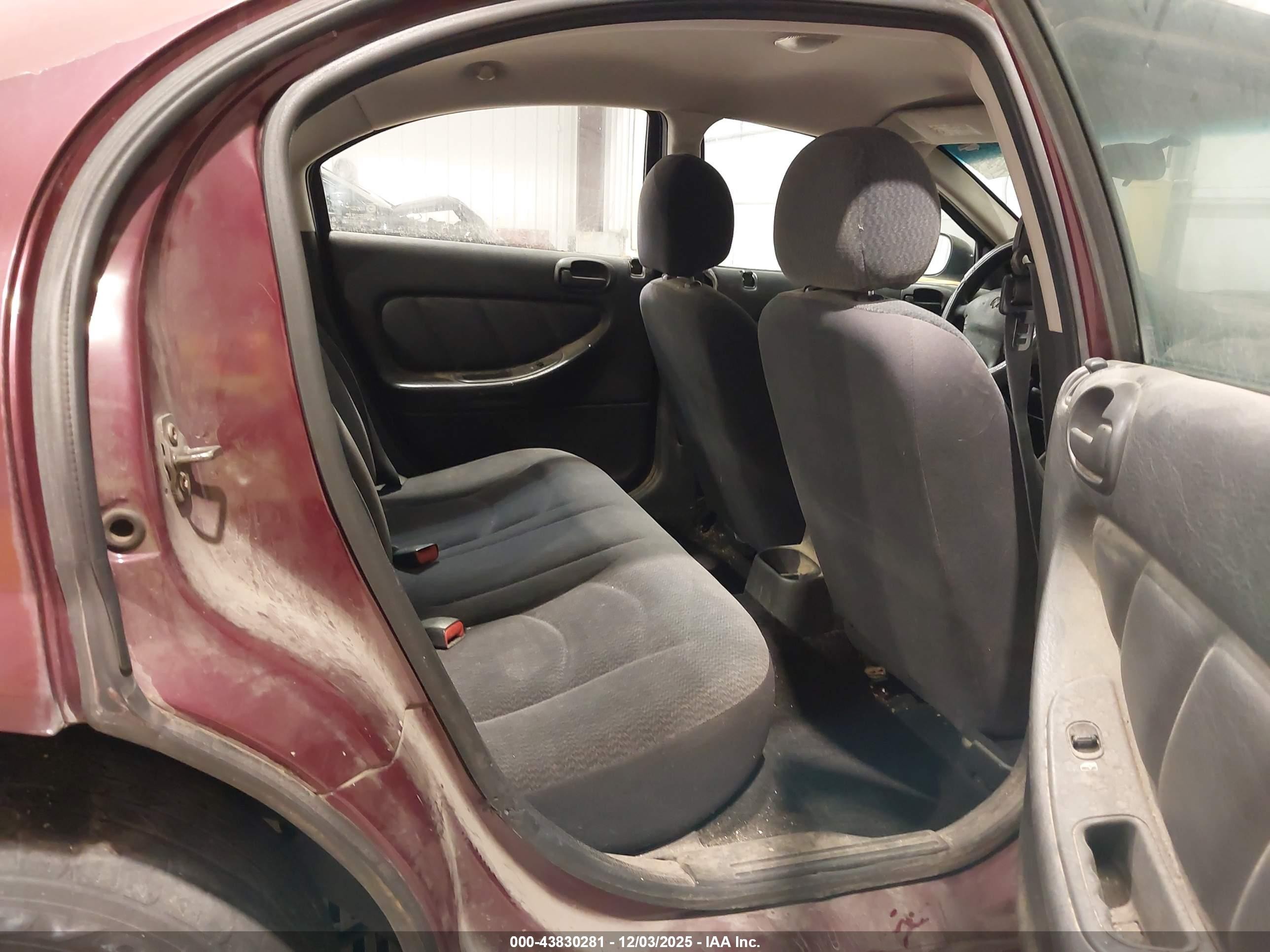 2001 Dodge Stratus Se Red vin: 1B3EJ46UX1N581744