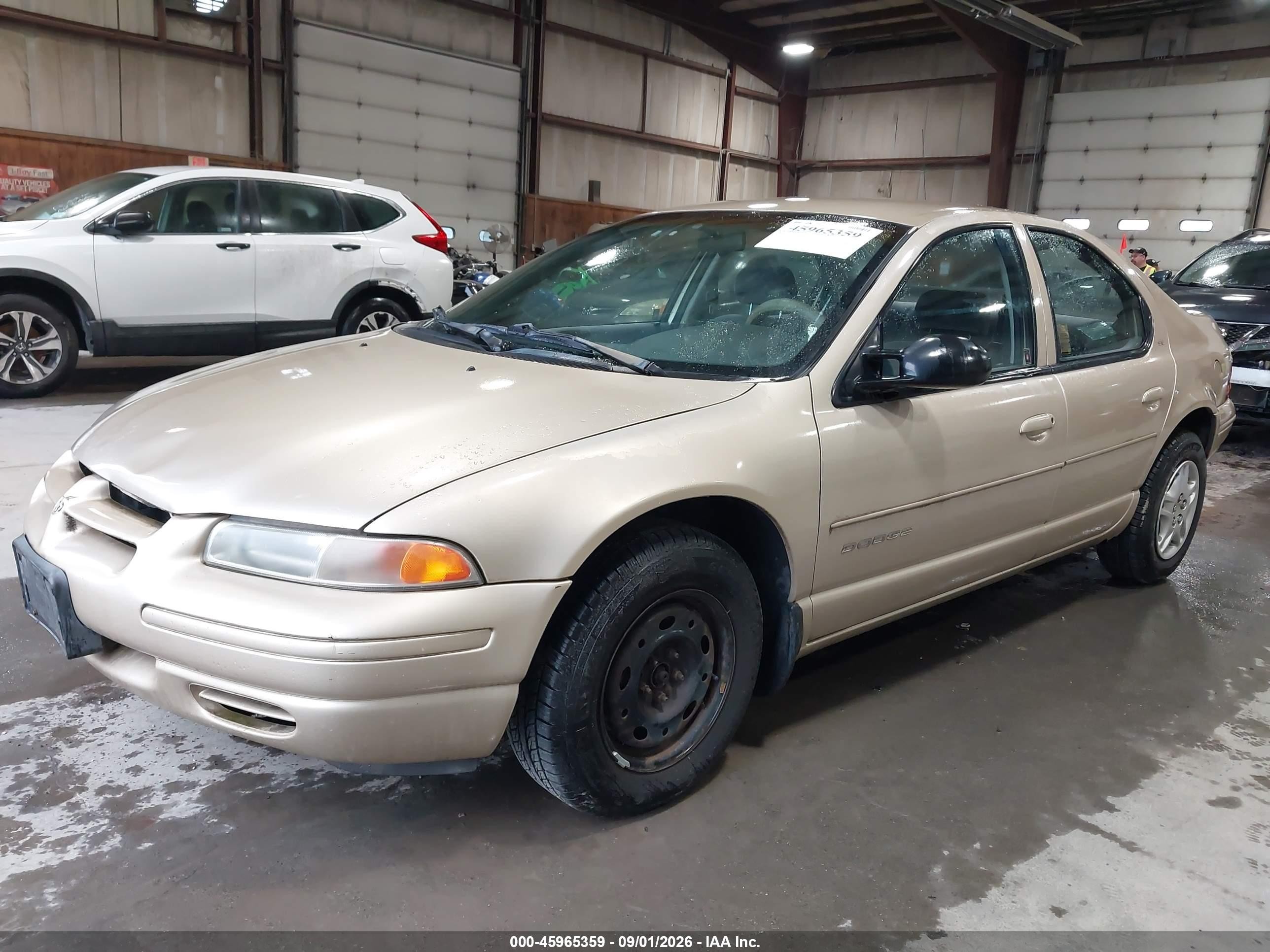 2000 Dodge Stratus Se Gold vin: 1B3EJ46X0YN217336