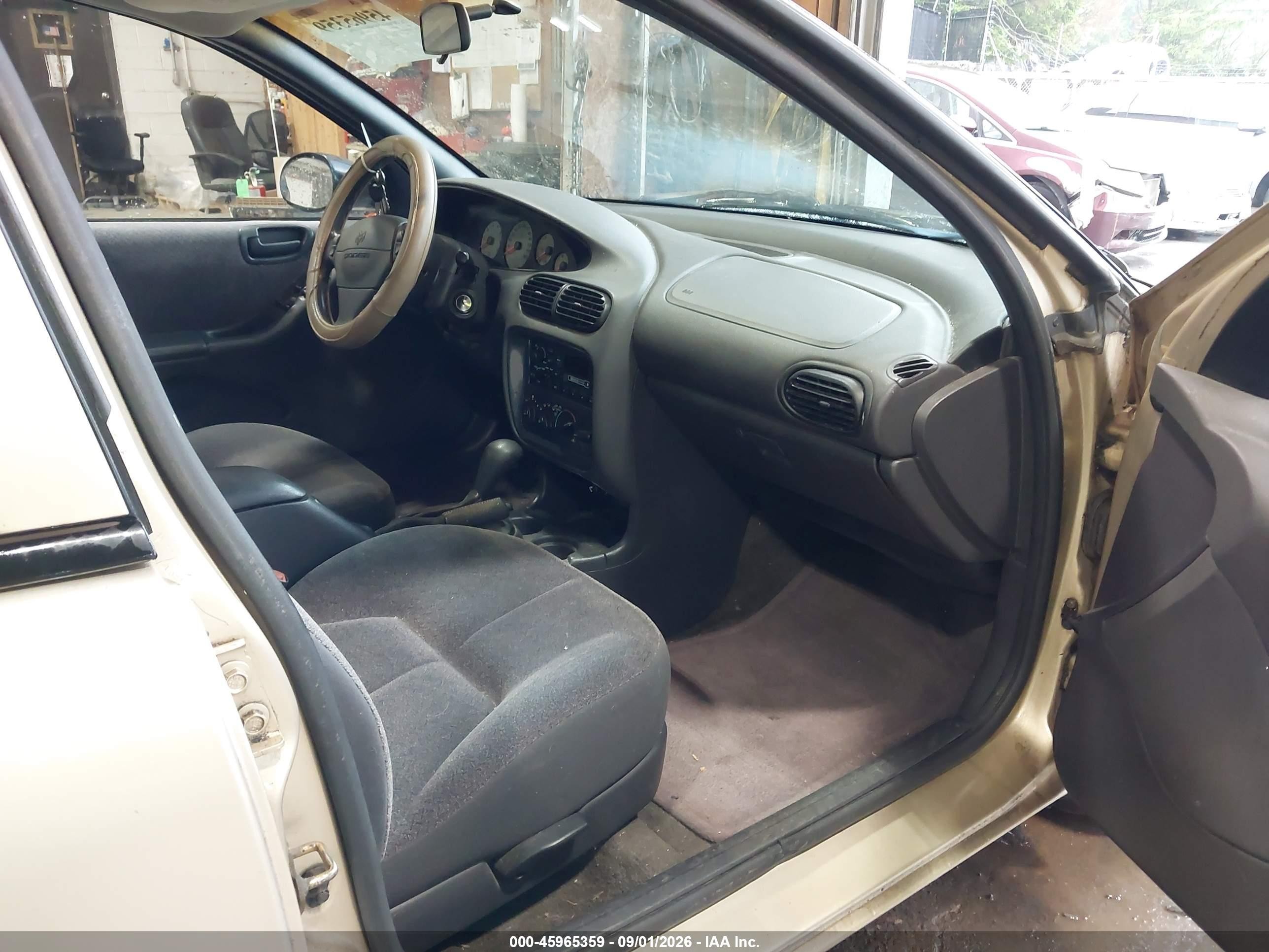 2000 Dodge Stratus Se Gold vin: 1B3EJ46X0YN217336