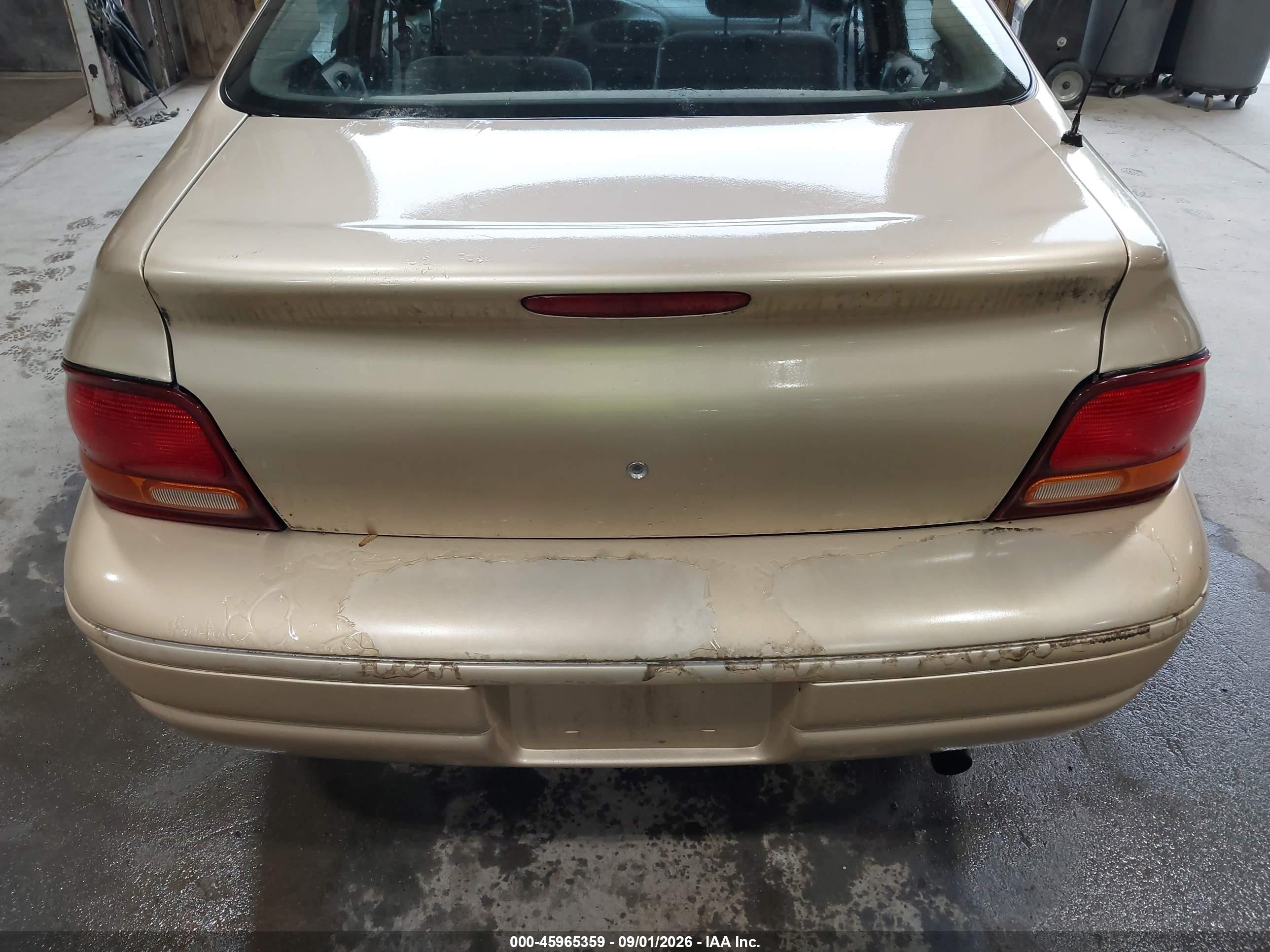 2000 Dodge Stratus Se Gold vin: 1B3EJ46X0YN217336