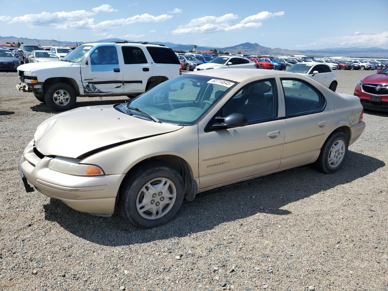 2000 Dodge Stratus Se Cream vin: 1B3EJ46X2YN122759