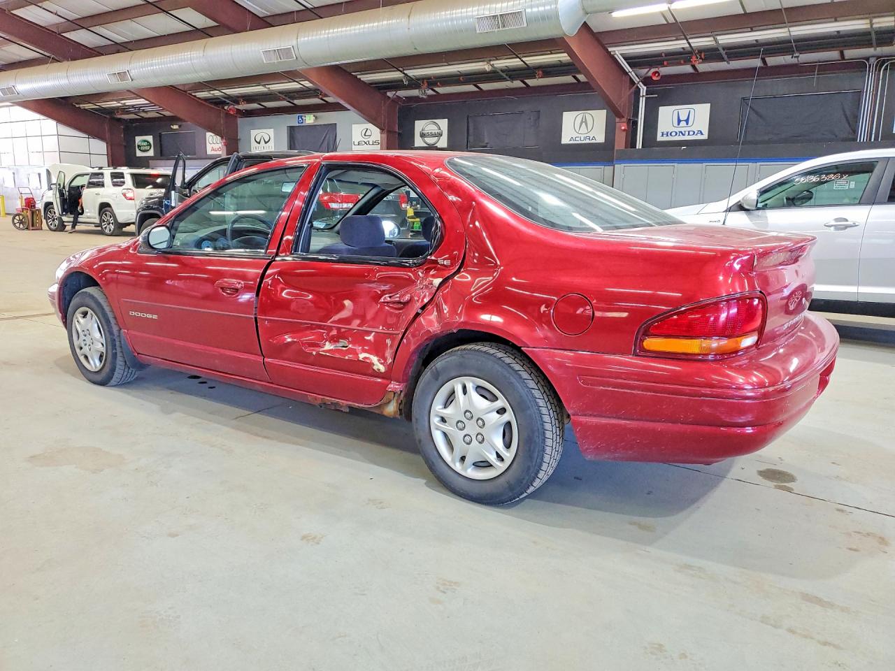 2000 Dodge Stratus Se Красный vin: 1B3EJ46X2YN219721