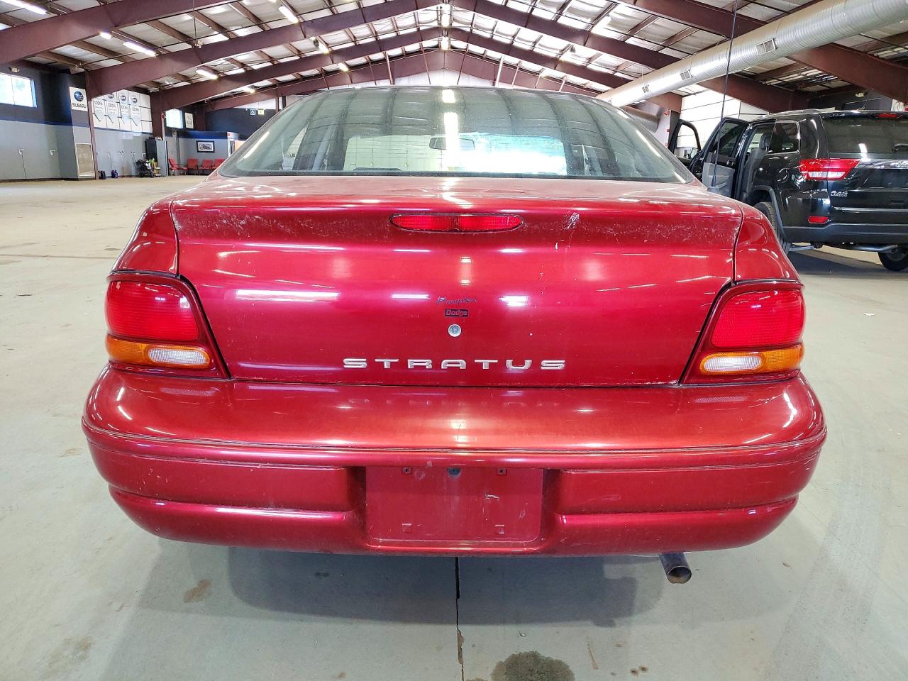 2000 Dodge Stratus Se Красный vin: 1B3EJ46X2YN219721