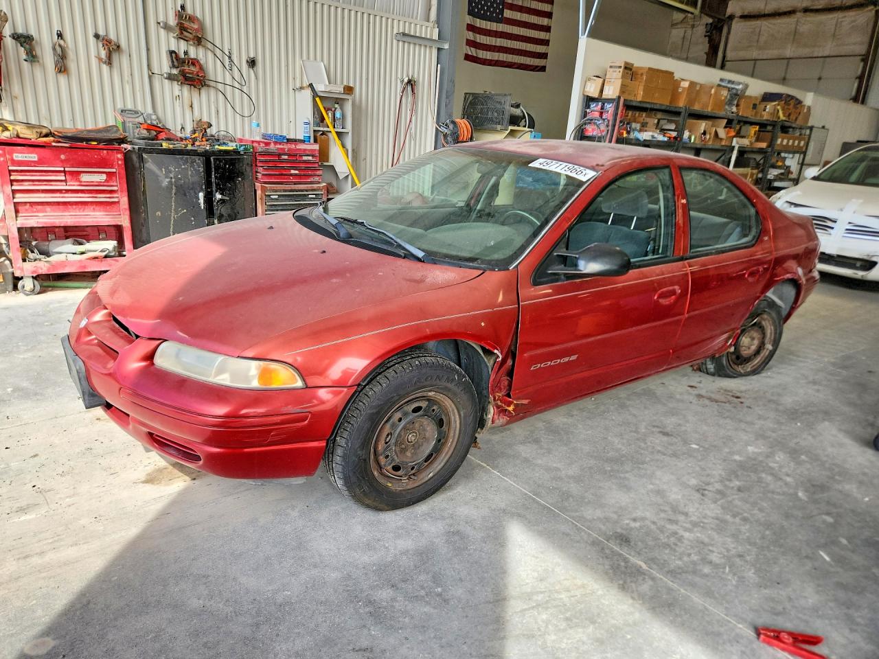 2000 Dodge Stratus Se Красный vin: 1B3EJ46X4YN132581