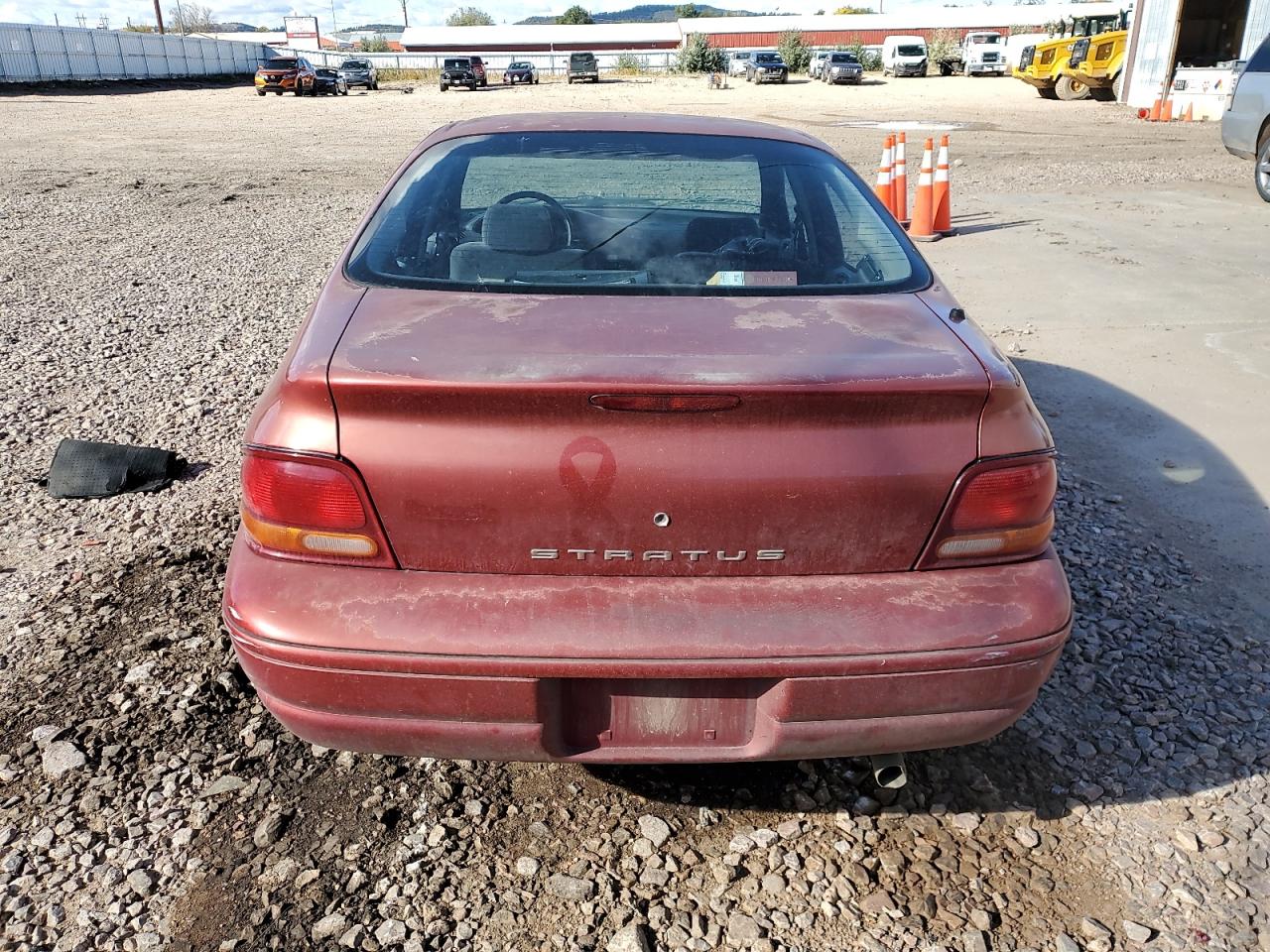 2000 Dodge Stratus Se Red vin: 1B3EJ46X4YN177410
