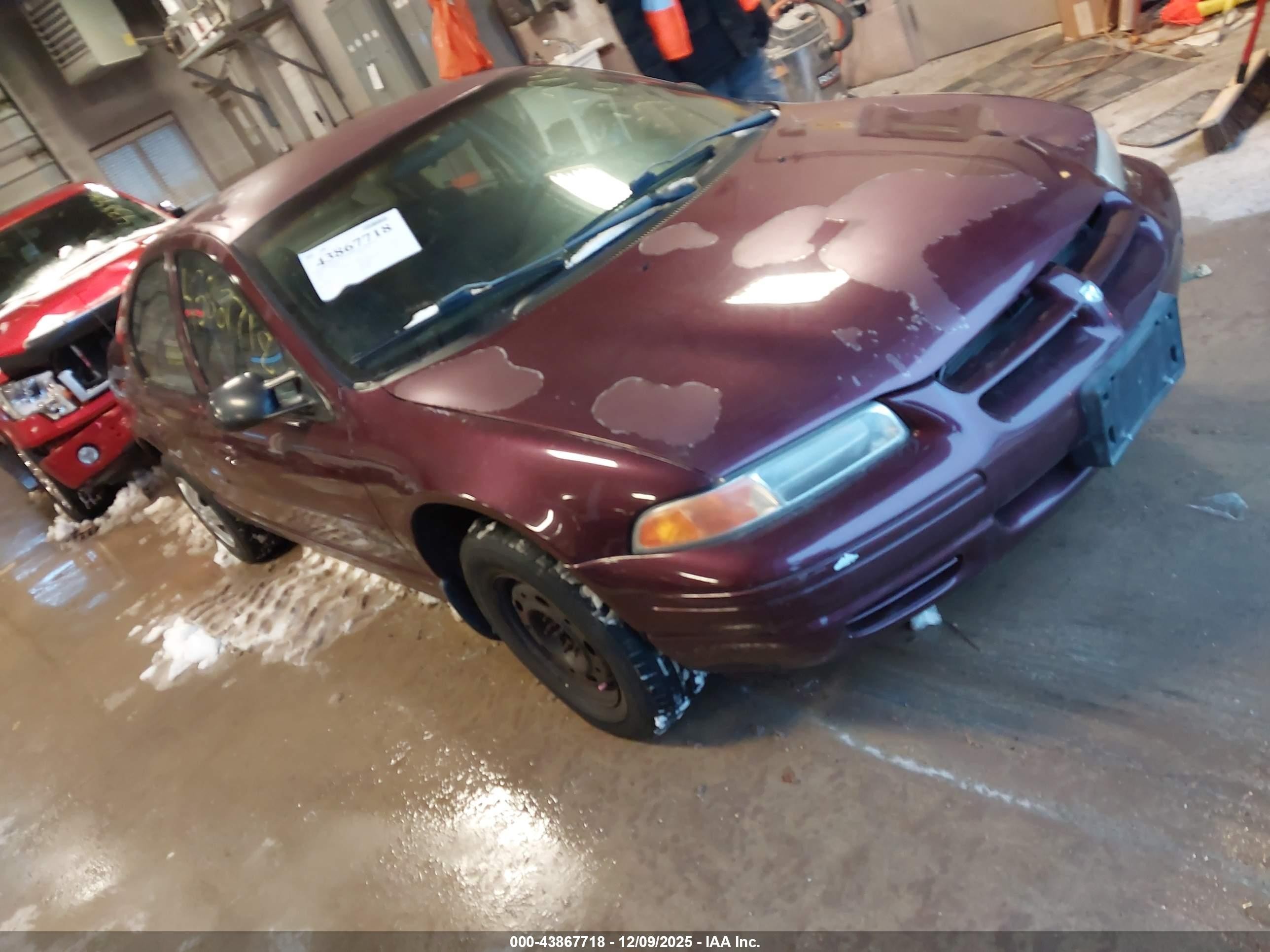 2000 Dodge Stratus Se Purple vin: 1B3EJ46X5YN155058