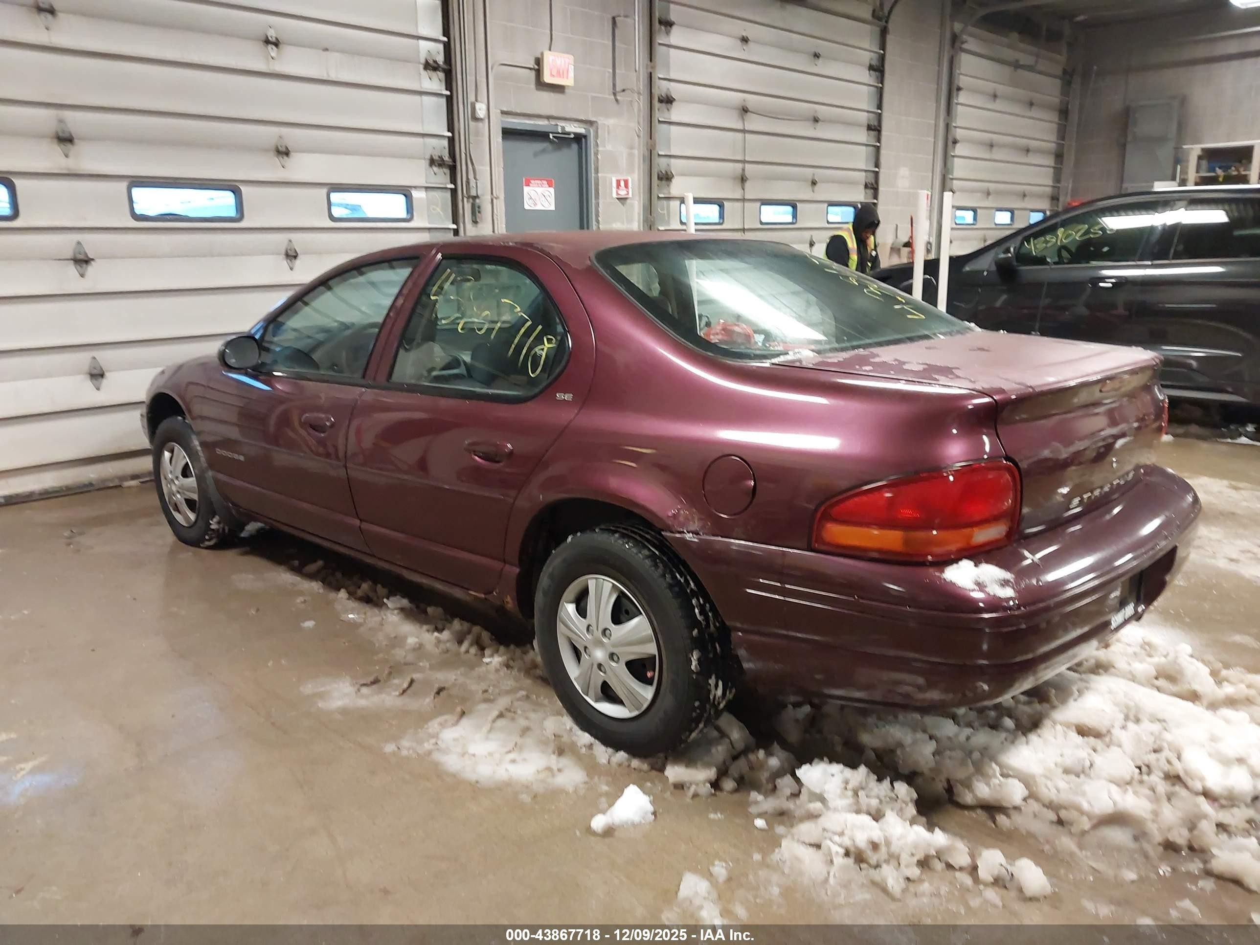 2000 Dodge Stratus Se Purple vin: 1B3EJ46X5YN155058