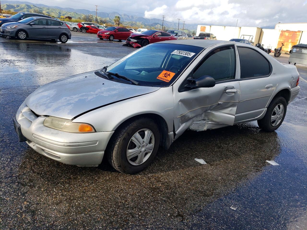 2000 Dodge Stratus Se Серебряный vin: 1B3EJ46X5YN229899