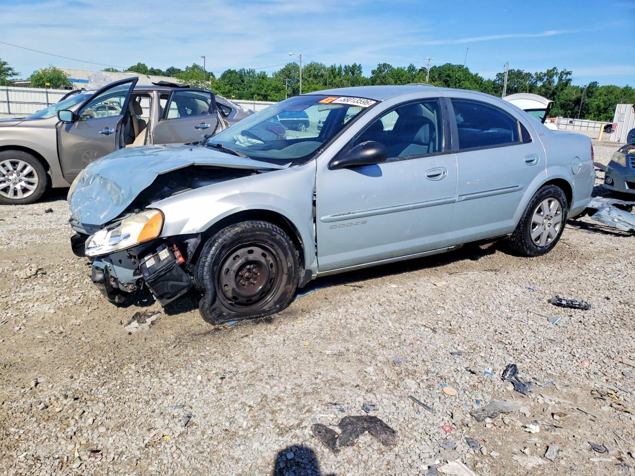 2001 Dodge Stratus Se Blue vin: 1B3EJ46X71N540496