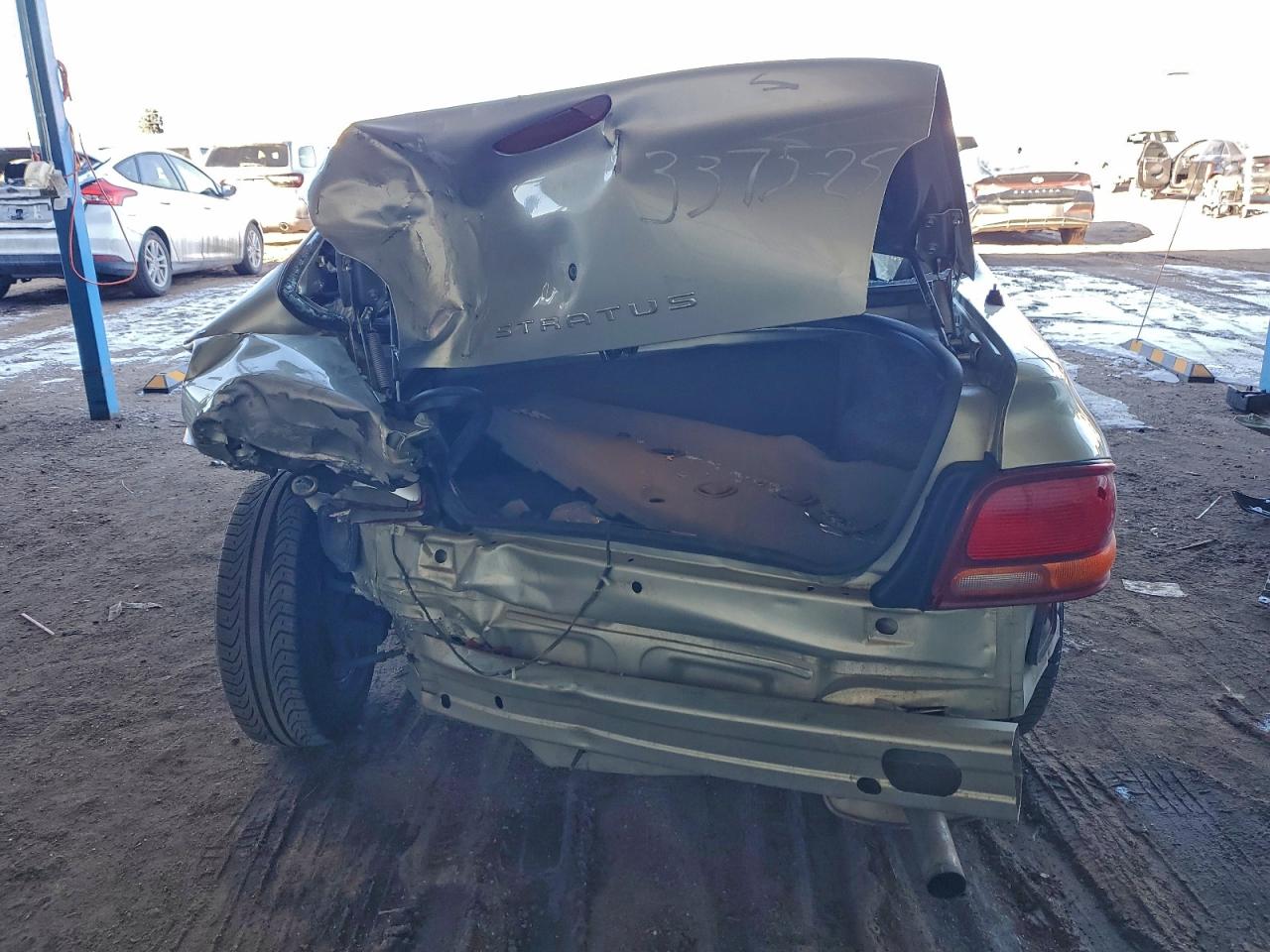 2000 Dodge Stratus Se Silver vin: 1B3EJ46X8YN141915