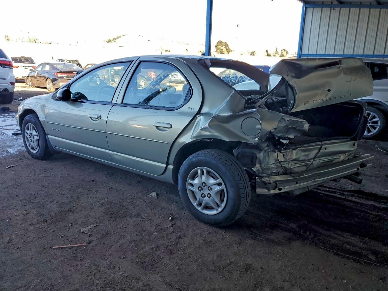 2000 Dodge Stratus Se Silver vin: 1B3EJ46X8YN141915