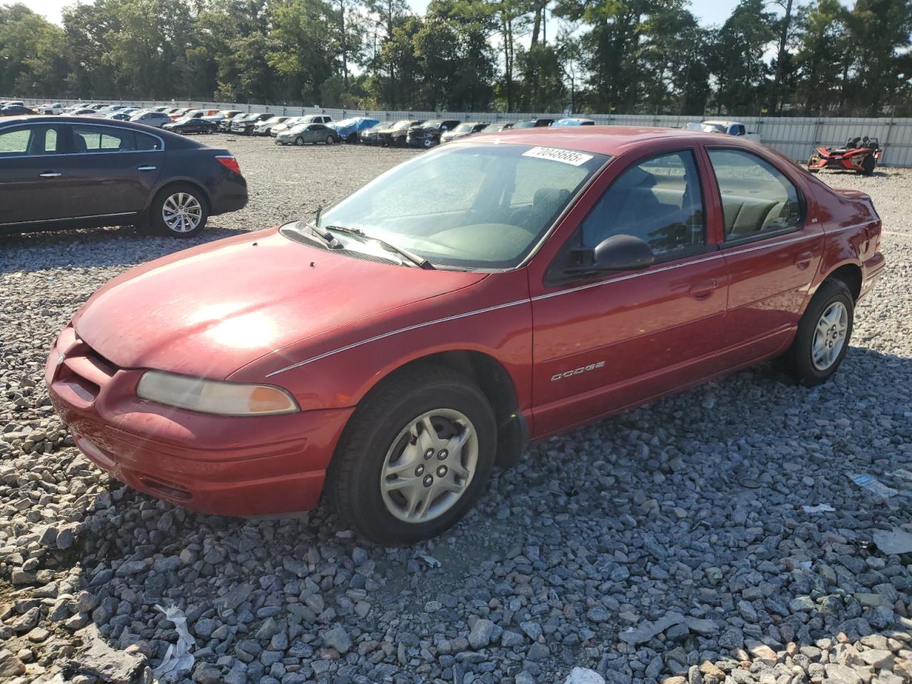 2000 Dodge Stratus Se Red vin: 1B3EJ46X8YN175496